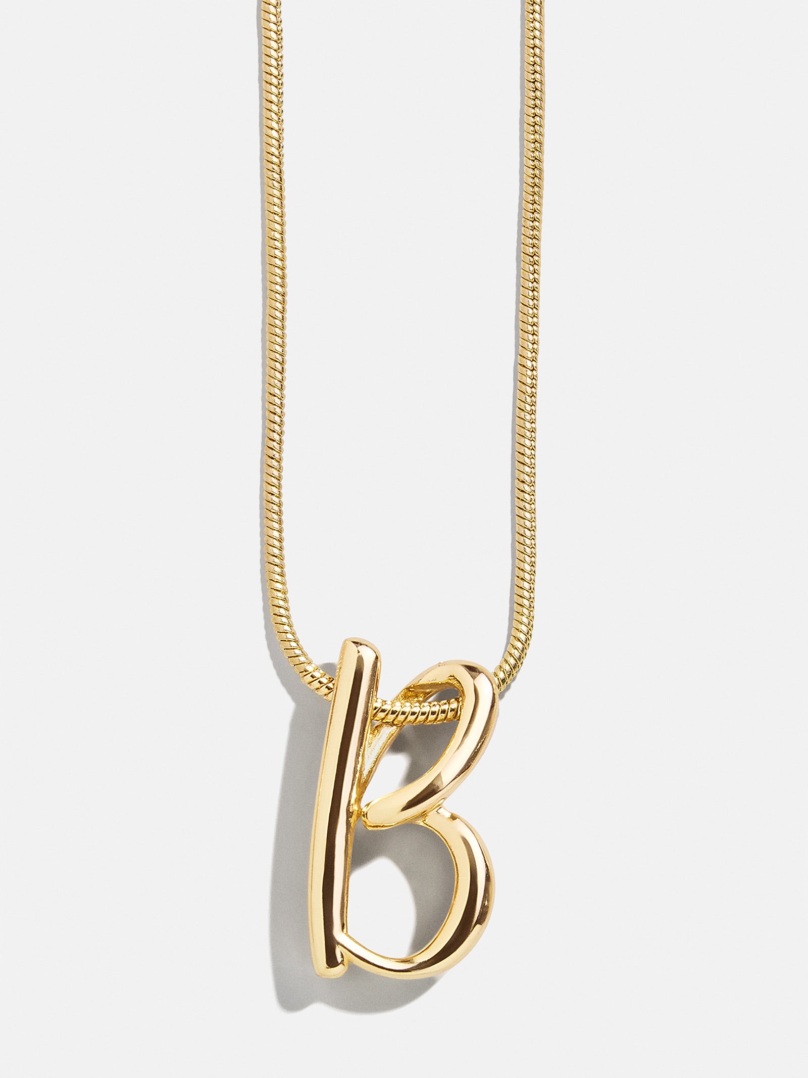 Ultimate Classic Script Initial Necklace - Personalized & Stylish