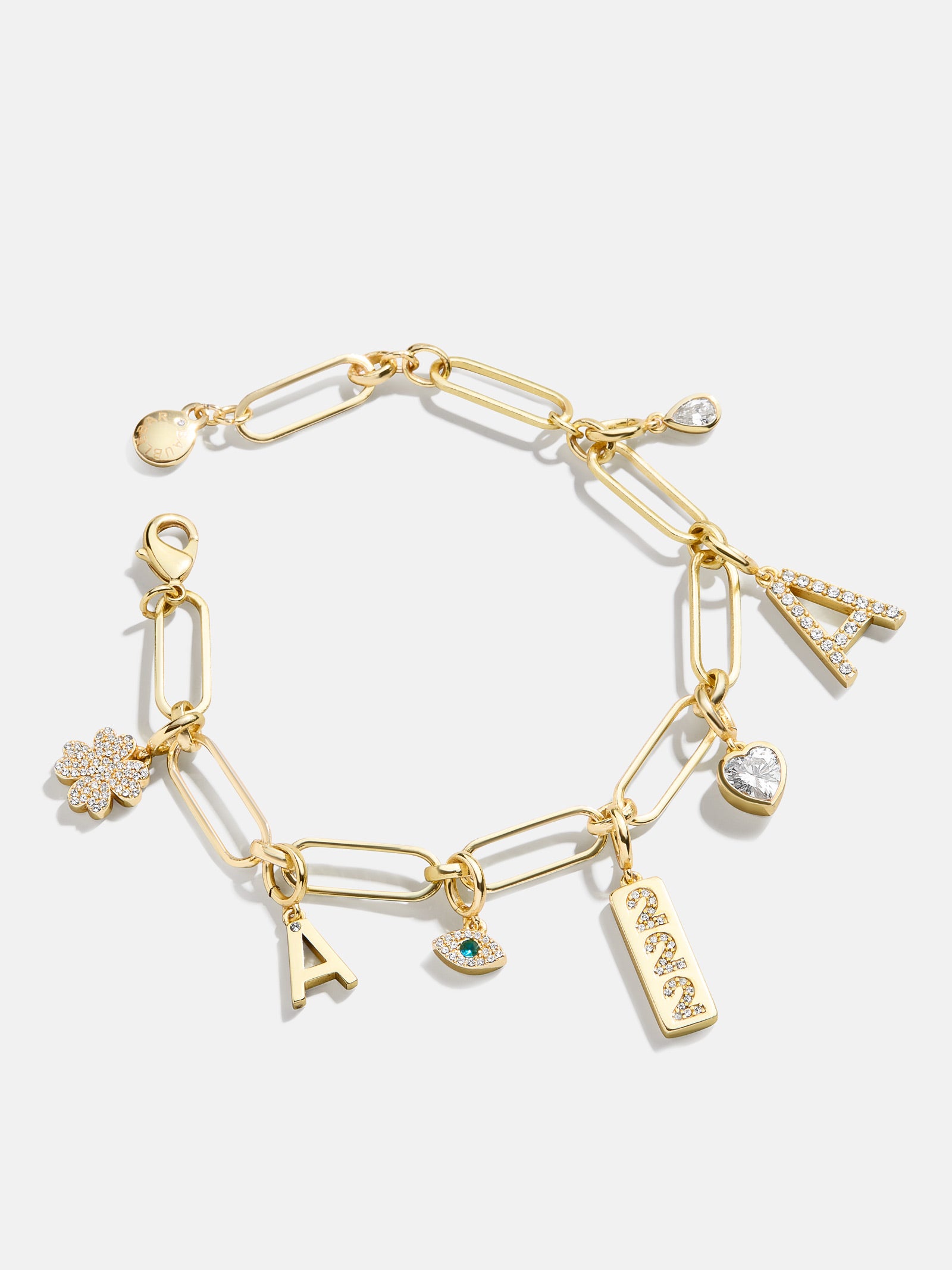 Premium Custom Spaced Charm Bracelet - Ultimate Personalization