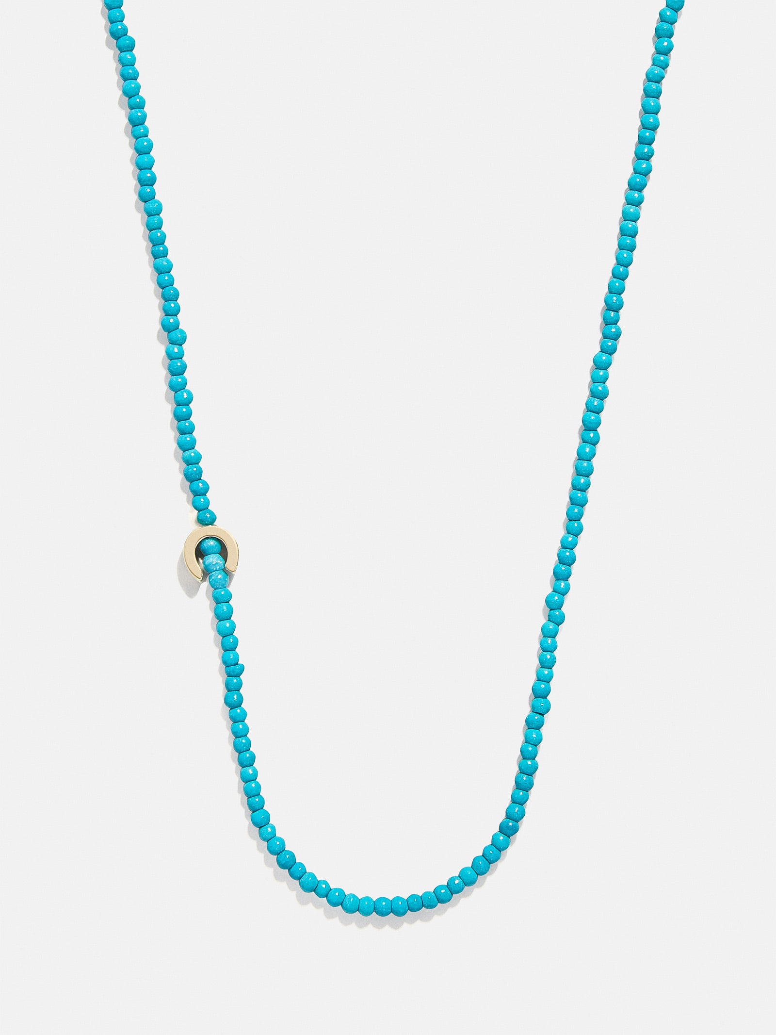 Premium Turquoise Initial Necklace - Personalized & Vibrant