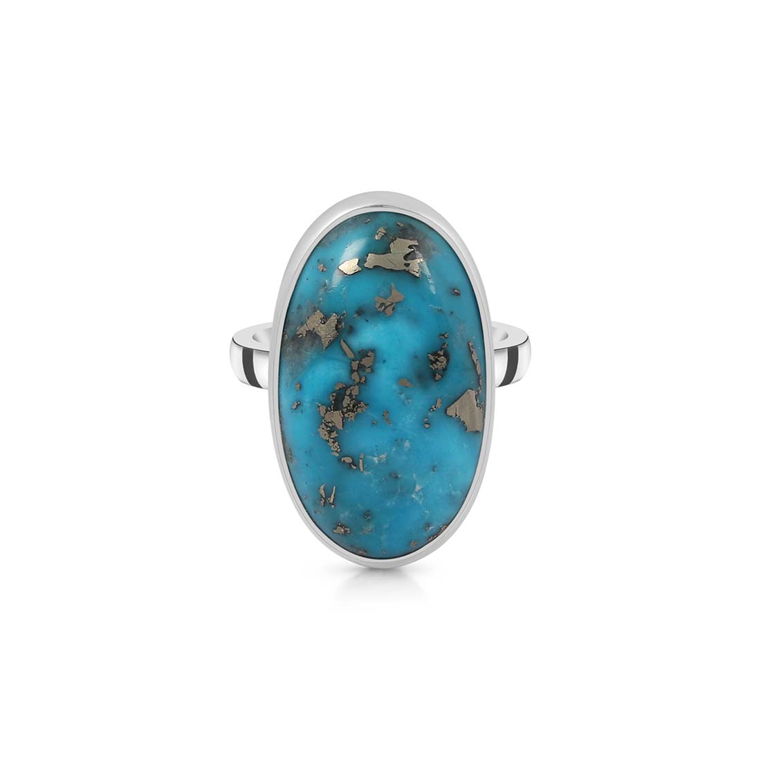 Premium Turquoise Adjustable Ring - Sagacia Statement Jewelry (TRQ-R-204)