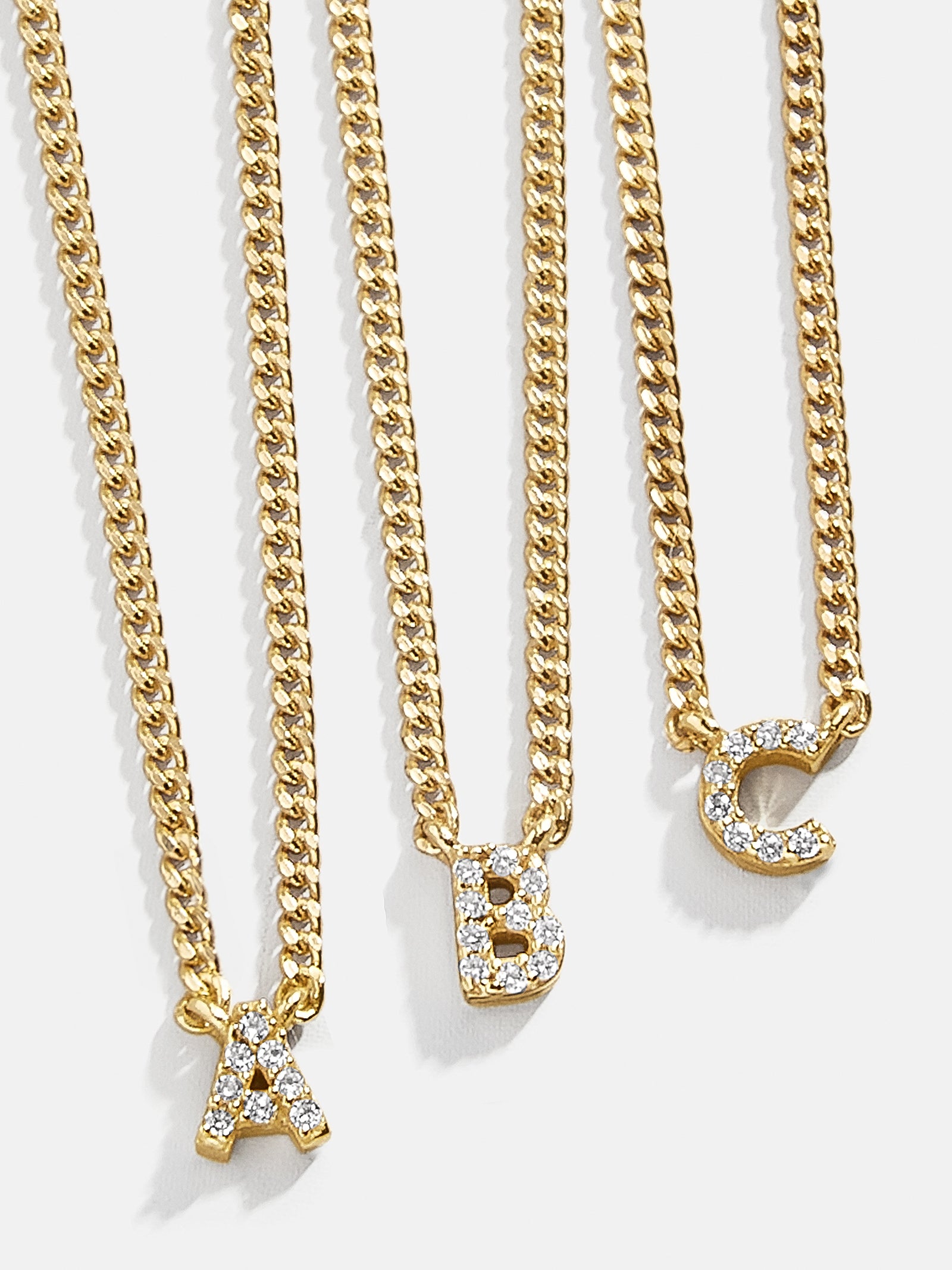 Premium 18K Gold Plated Mini Initial Necklace - Personalized & Stylish