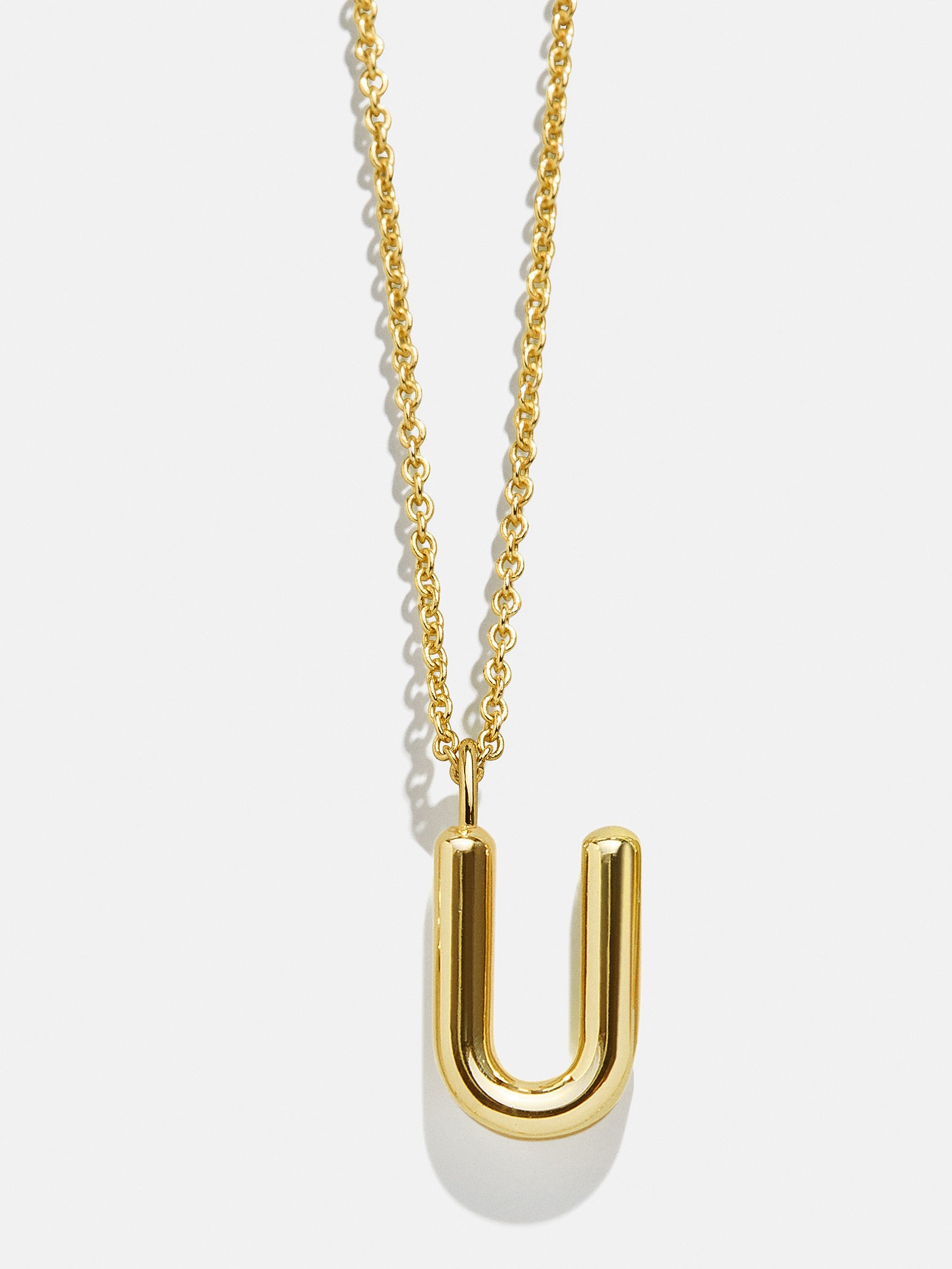 Premium Custom Gold Initial Necklace - Gold Plated Brass for Personalized Style