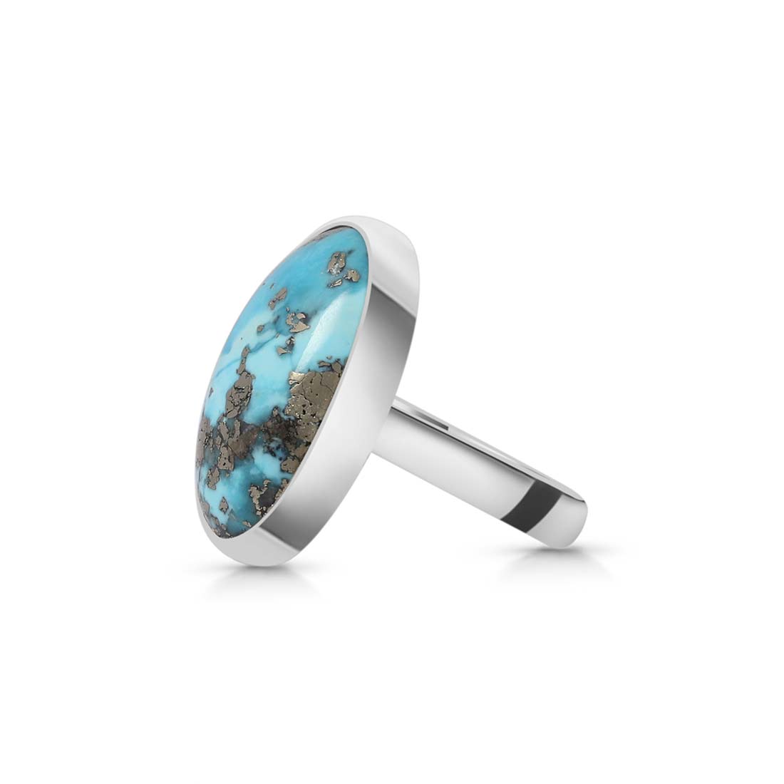 Premium Turquoise Adjustable Ring - Ultimate Style (TRQ-R-167)