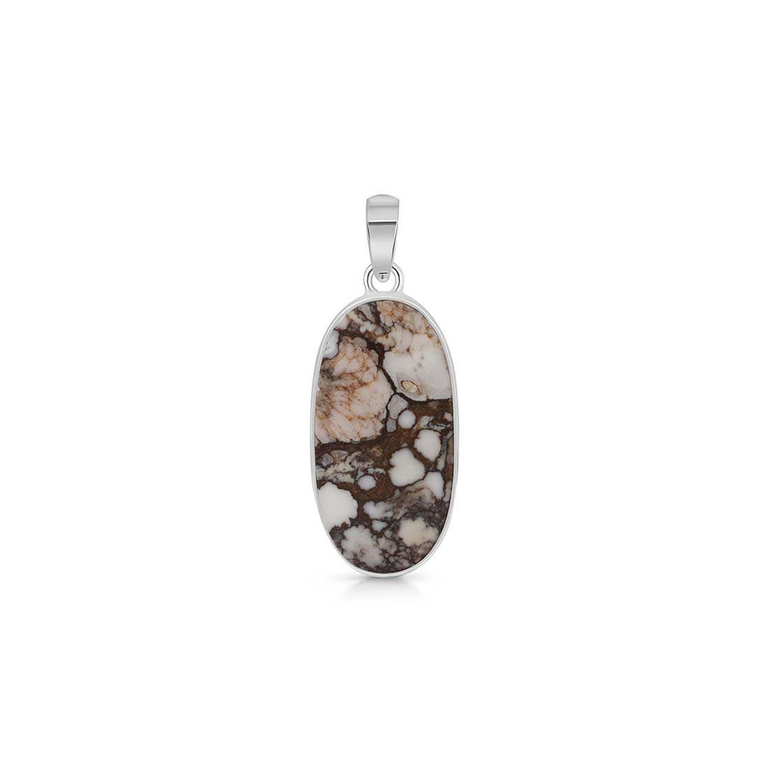 Premium Wild Horse Jasper Pendant - Elegant Statement Piece