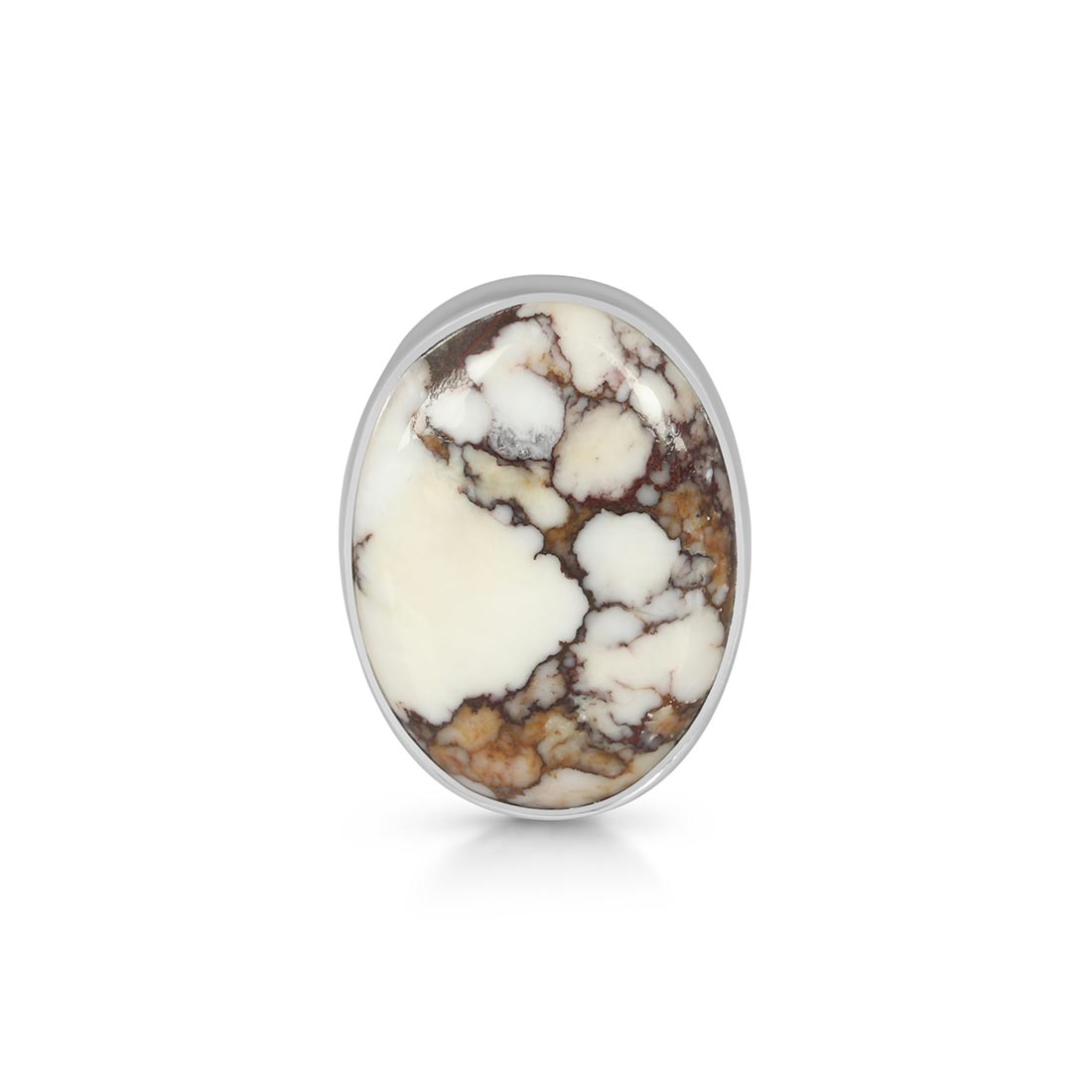 Premium Wild Horse Jasper Adjustable Ring - Ultimate Style & Comfort