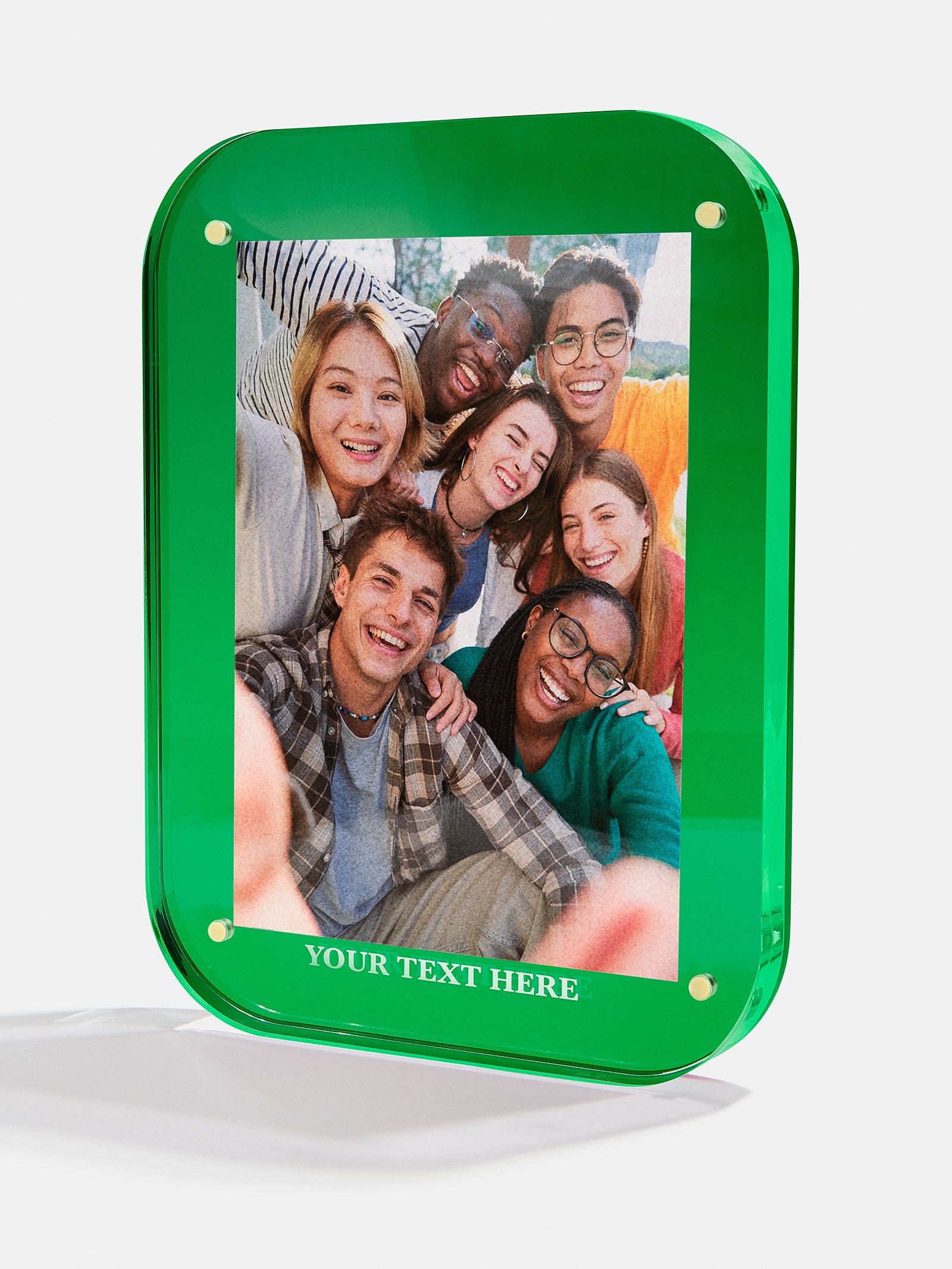 Premium Vertical Acrylic Photo Frame - Modern Rectangle Design