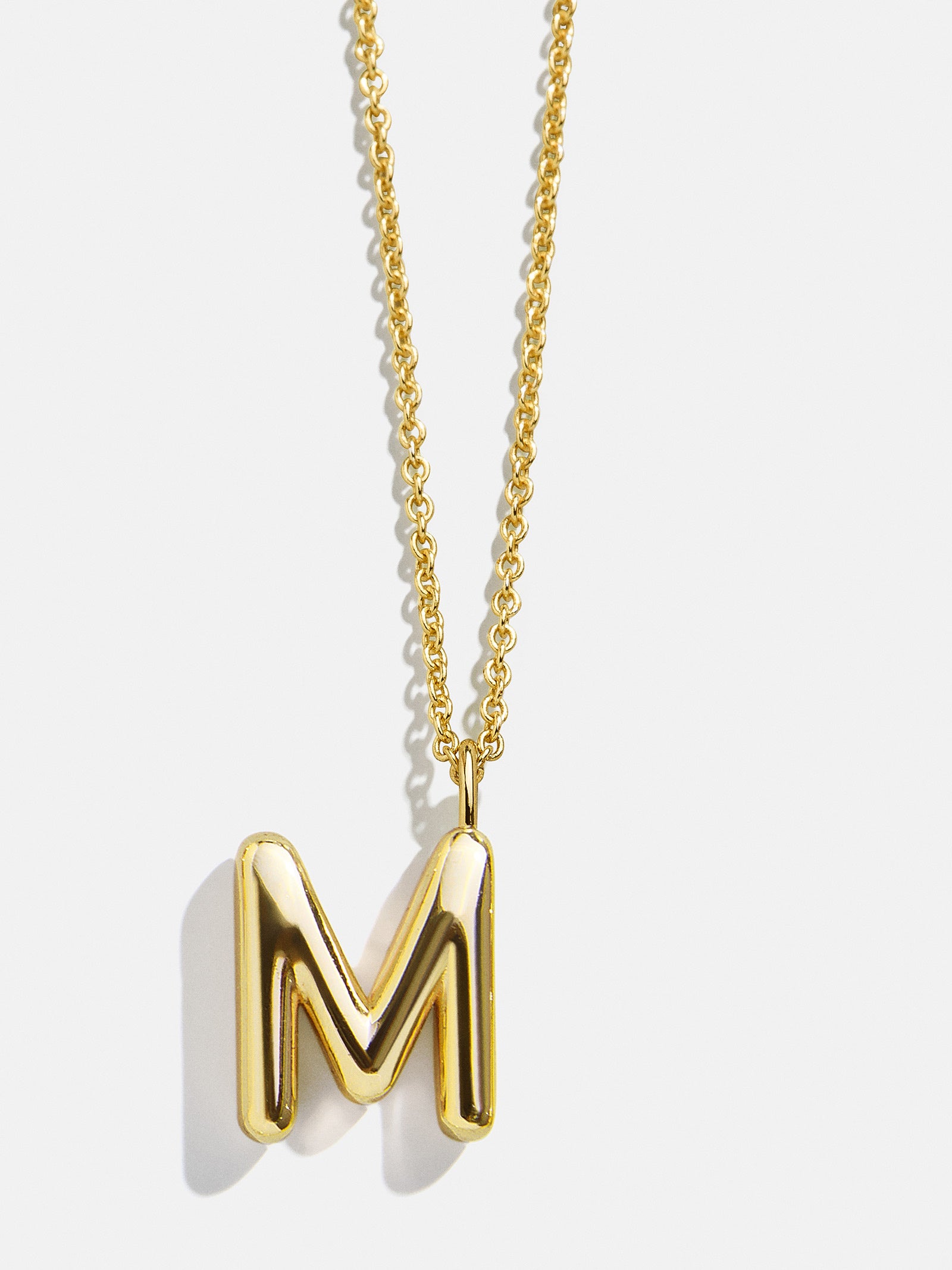 Premium Custom Gold Initial Necklace - Gold Plated Brass for Personalized Style