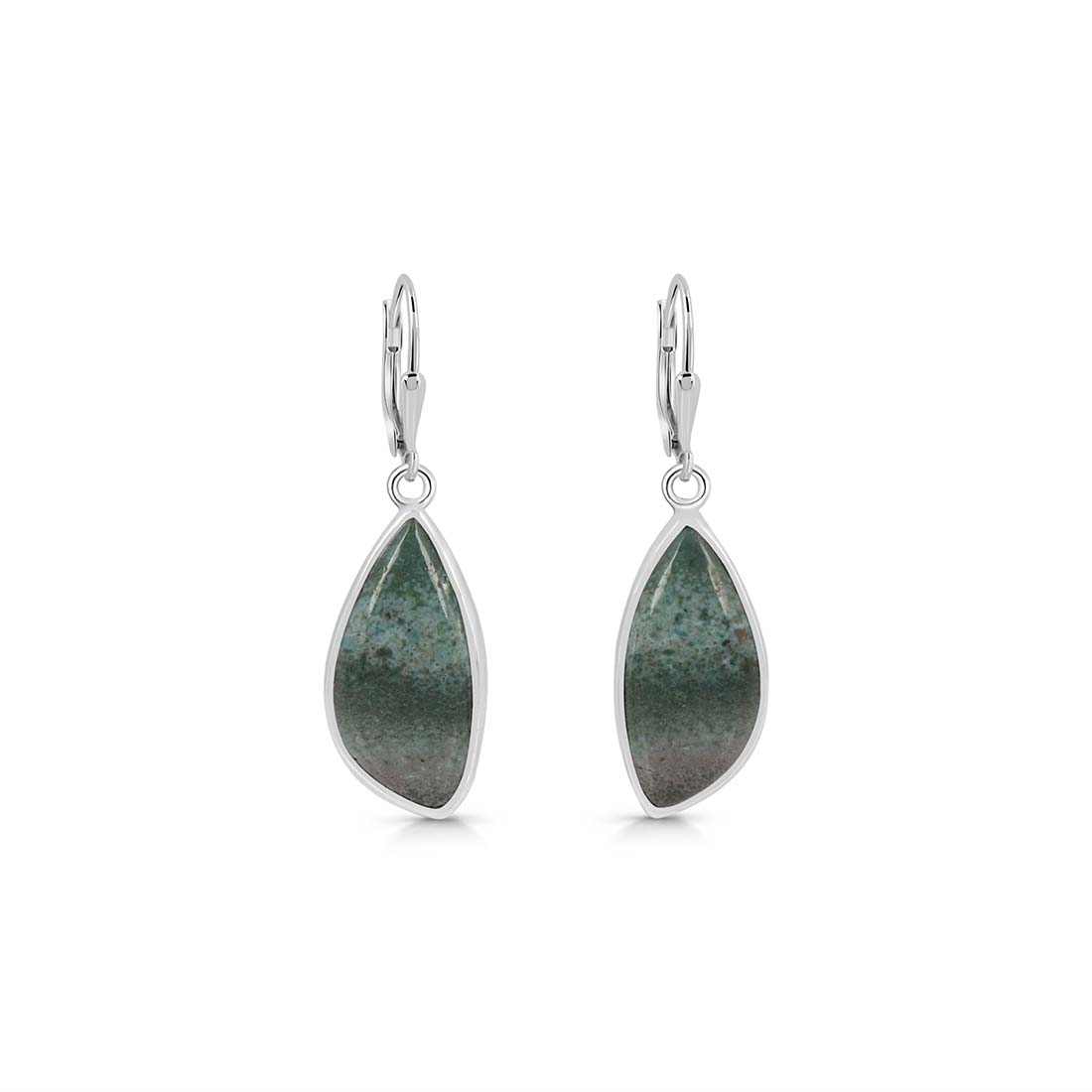 Premium Ocean Jasper Earrings - Ultimate Style (OCJ-E-11)