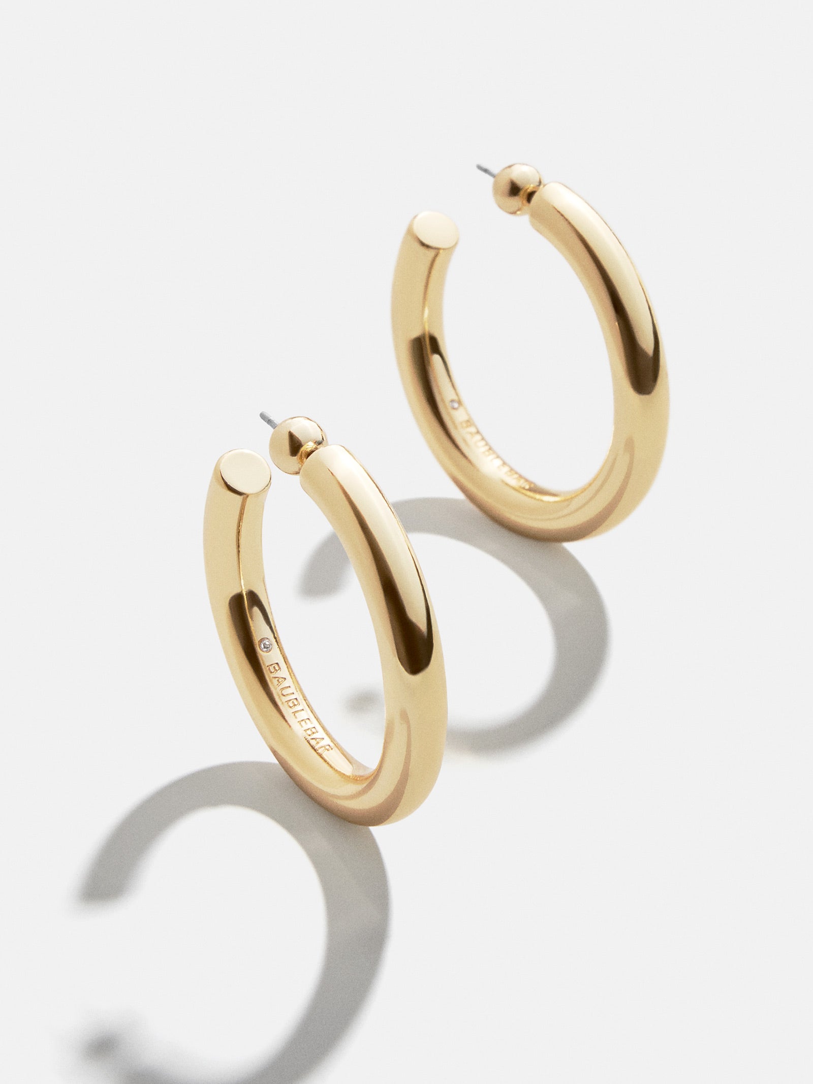 Ultimate Dalilah Hoop Earrings - 37MM Gold Statement Piece