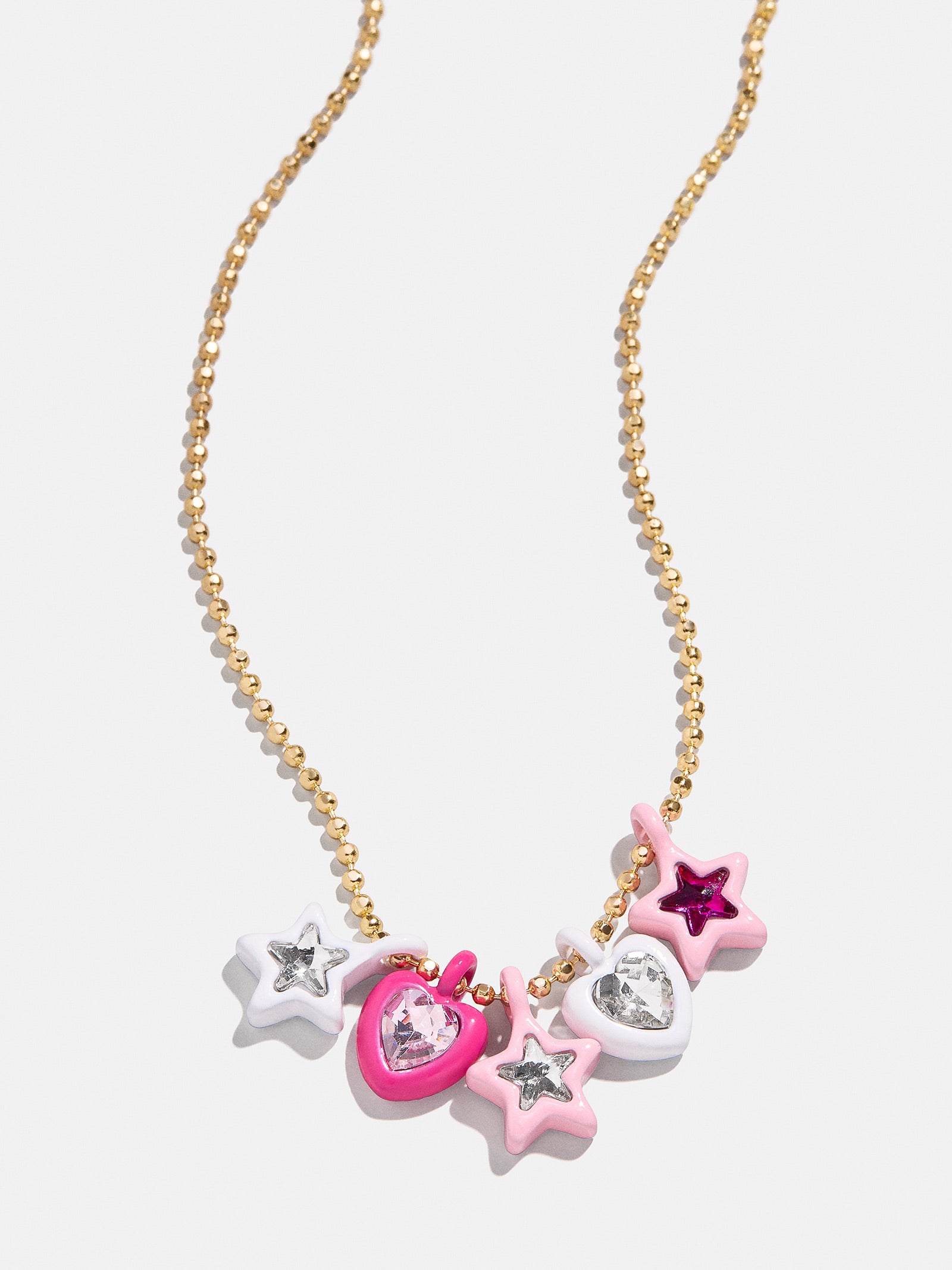 Premium Shoot For The Stars Kids' Necklace - Sparkling Pink