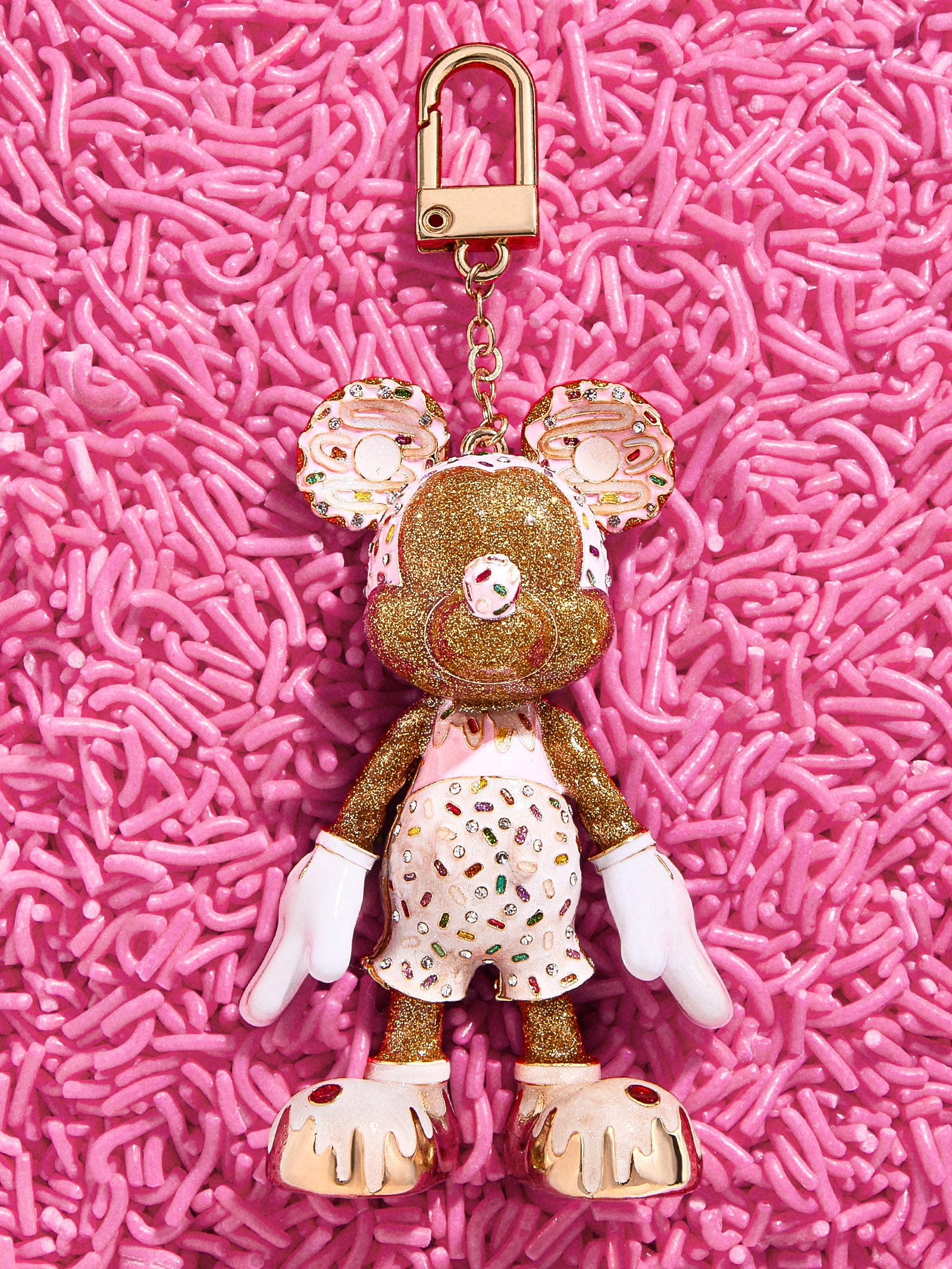 Premium Mickey Mouse Disney Donut Bag Charm - Ultimate Style Accessory