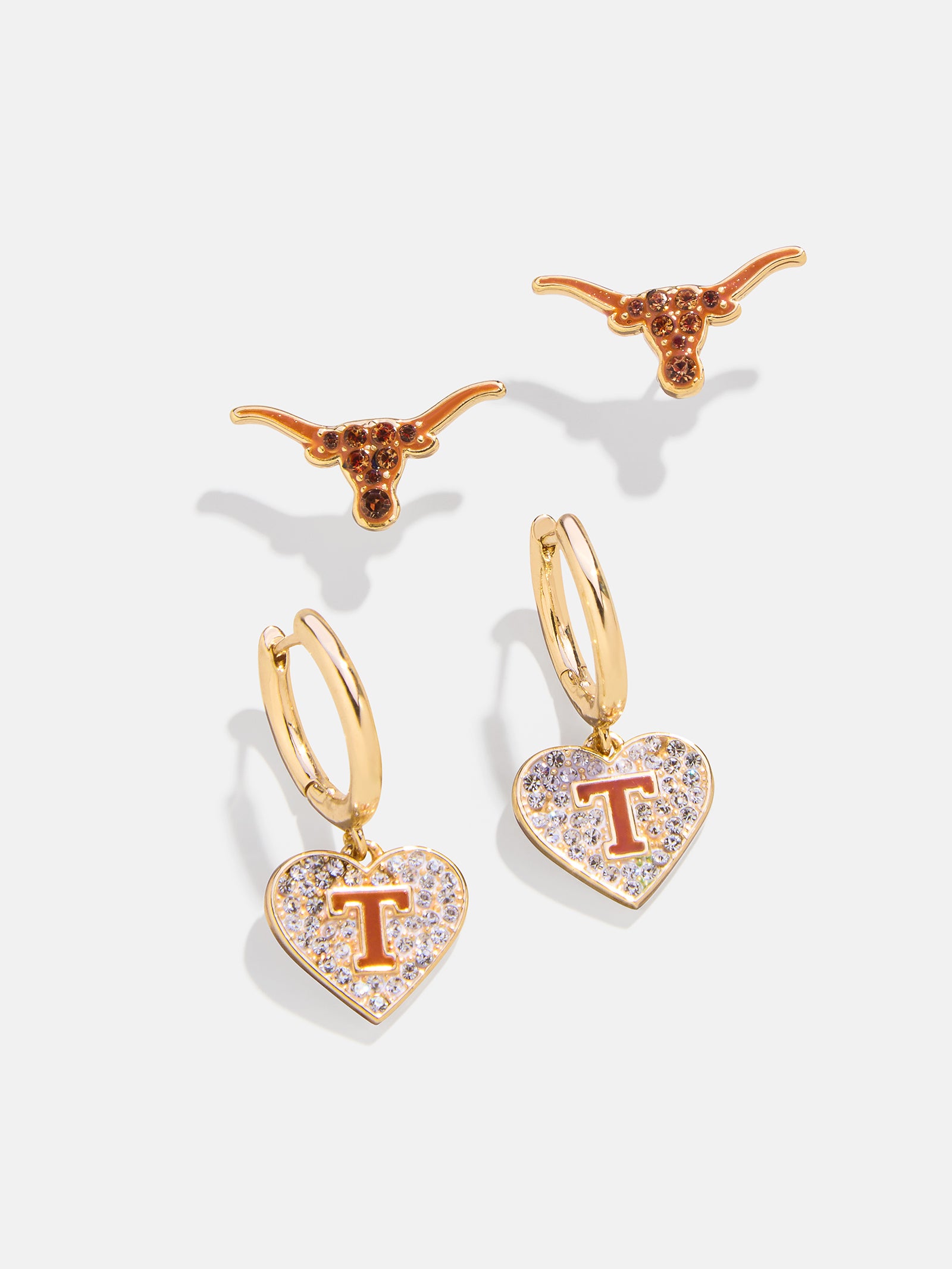 Premium University of Texas at Austin Earring Set - Ultimate Game-Day Glam