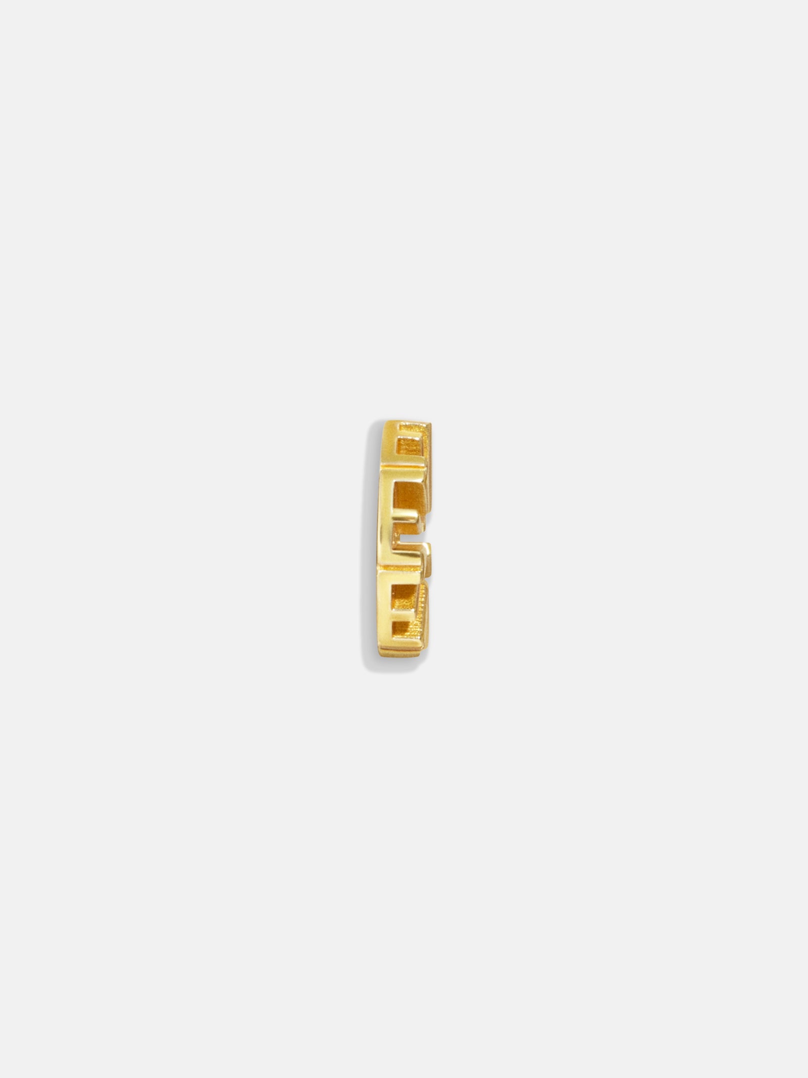 Premium Gold Initial Bead Charm - Elegant Edition