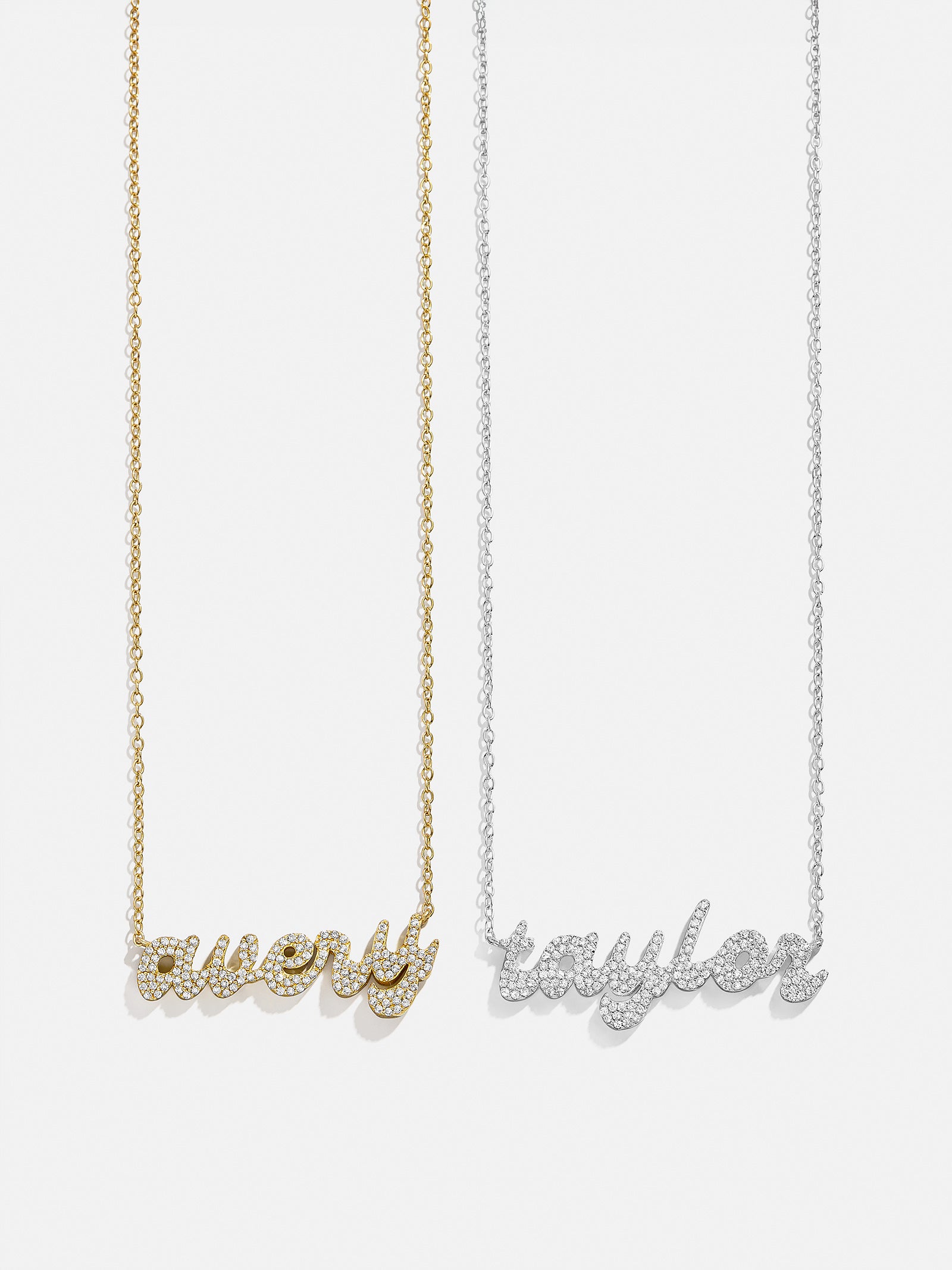 Premium 18K Gold Paris Custom Nameplate Necklace - Ultimate Personalization