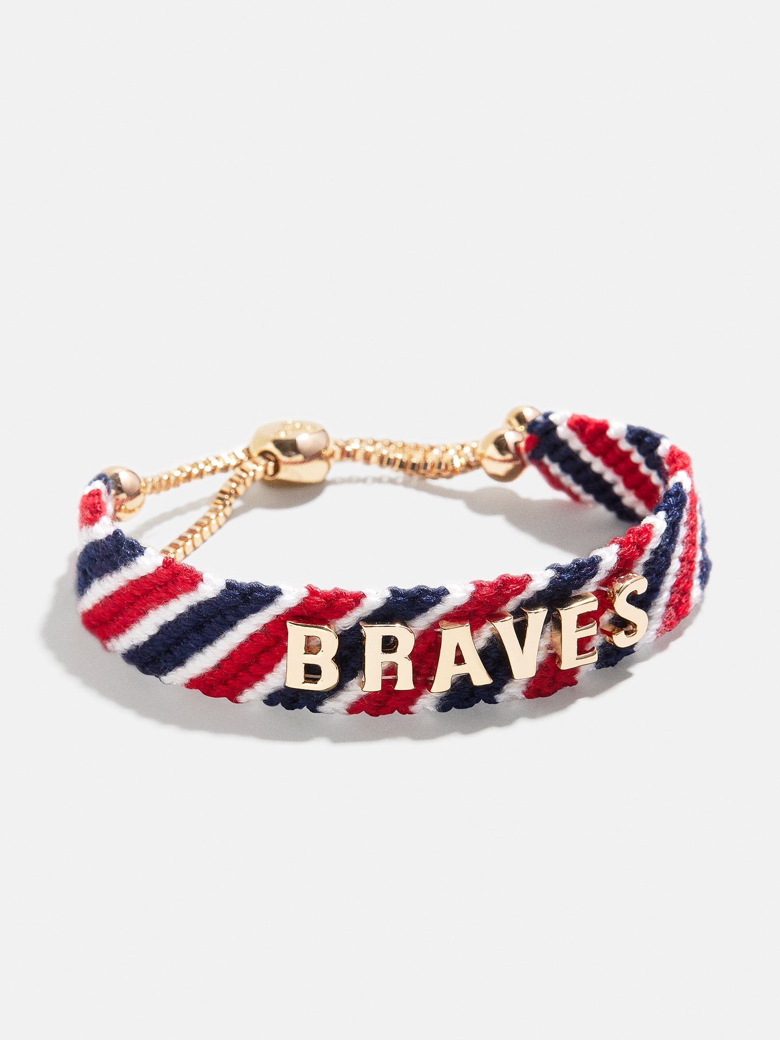 MLB Premium Woven Friendship Bracelet - Atlanta Braves | Ultimate Fan Gear