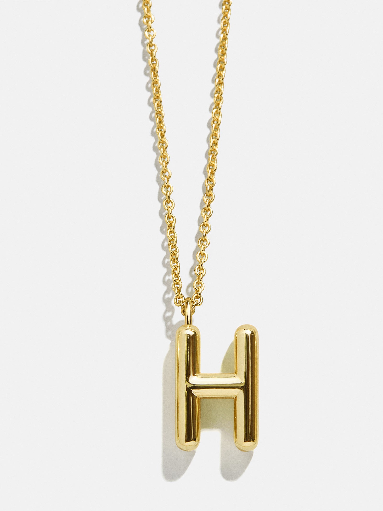 Premium Custom Gold Initial Necklace - Gold Plated Brass for Personalized Style