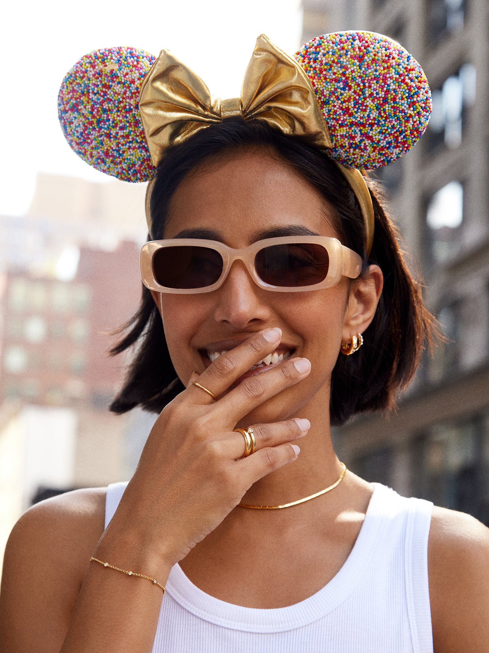 Premium Minnie Mouse Confetti Ears Headband - Ultimate Disney Fashion Accessory