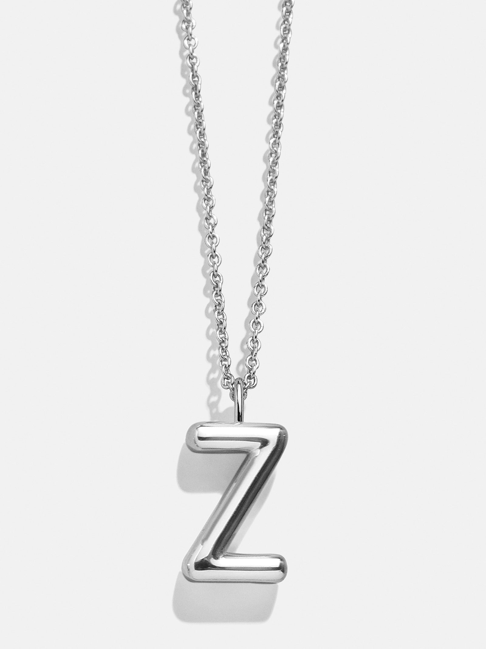 Premium Sterling Silver Custom Initial Necklace - Personalized Minimalist Jewelry