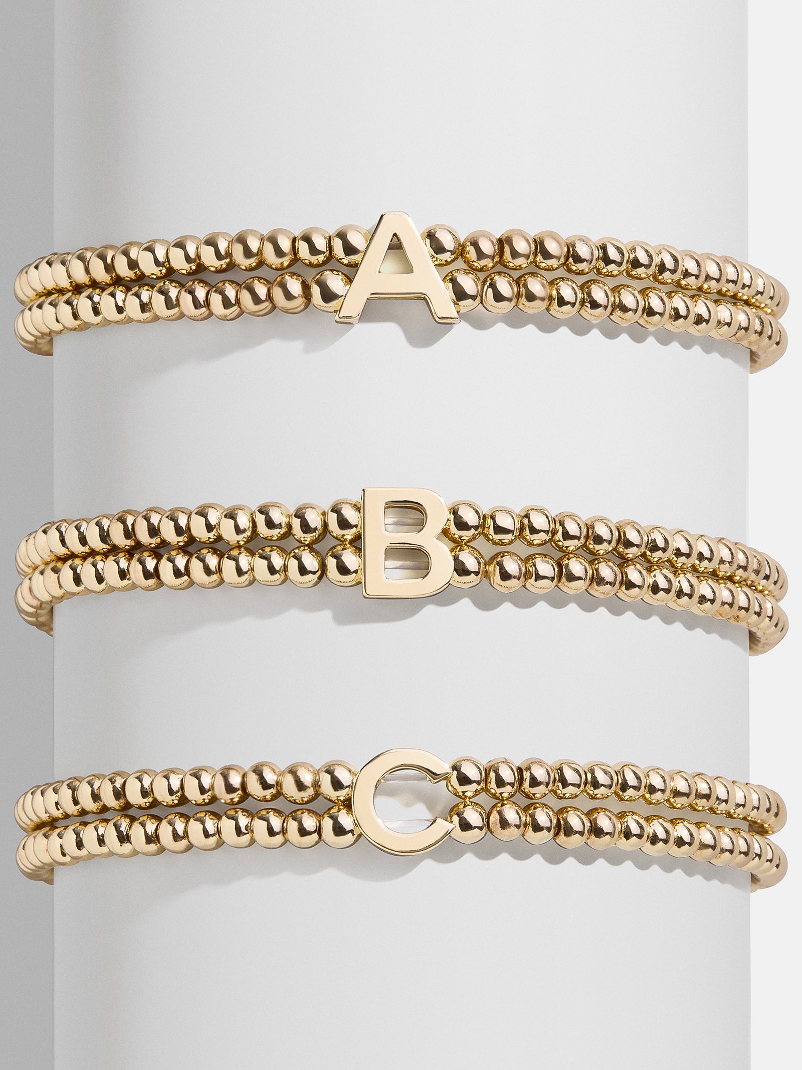 Premium Ivy Initial Pisa Bracelet - Ultimate Gold Edition