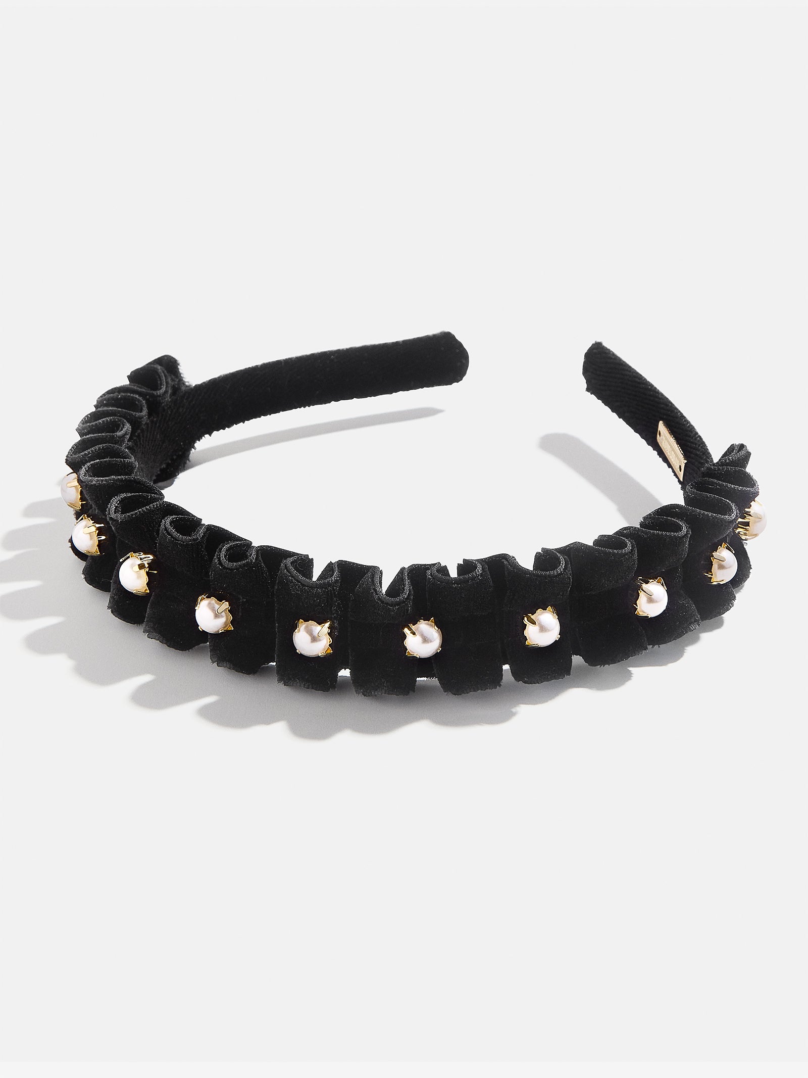 Ultimate Pretty In Pearls Kids' Headband - Sleek Black Design