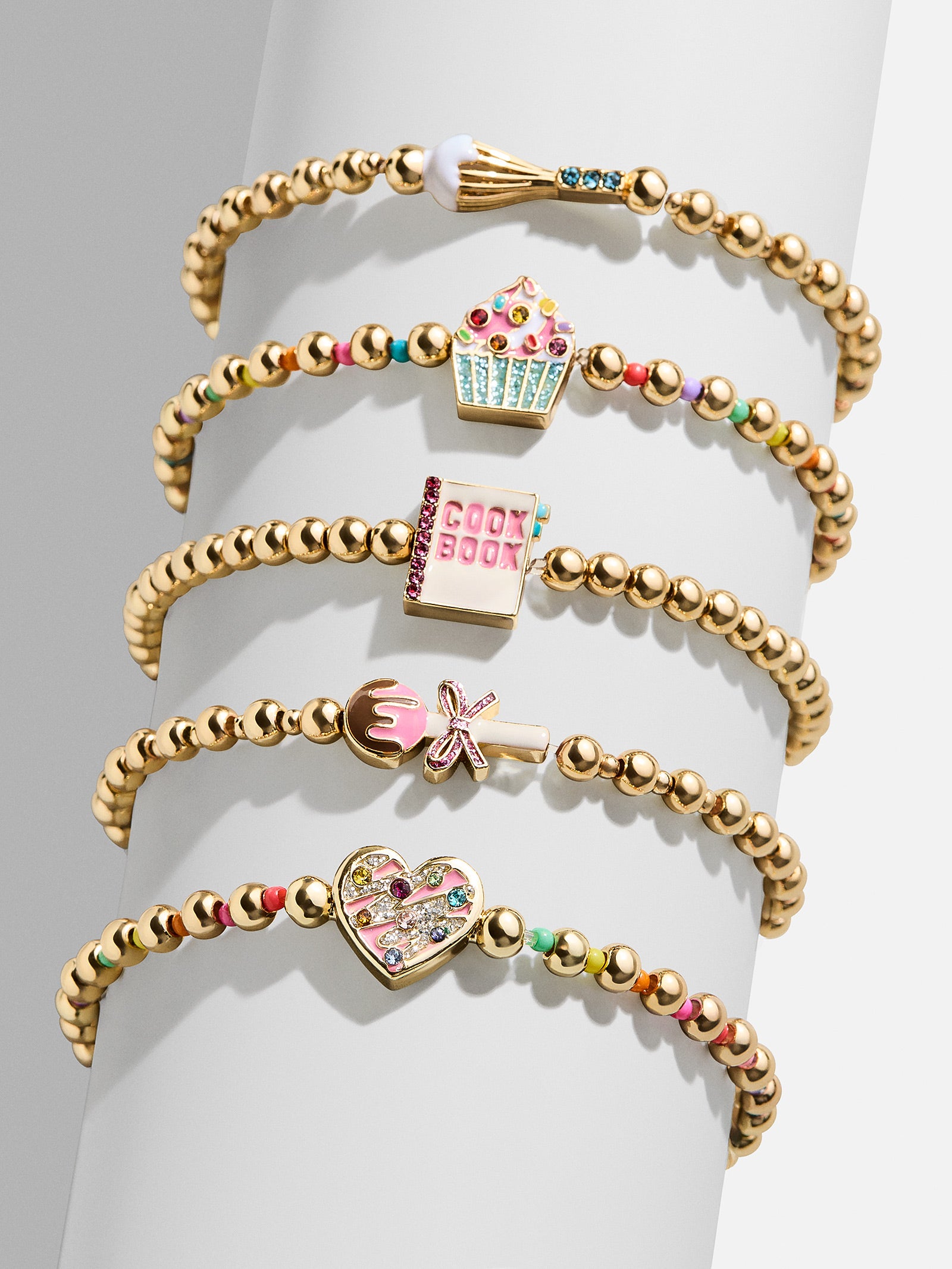 Ultimate Baker's Choice Kids' Pisa Bracelet Set - Cupcake Charms