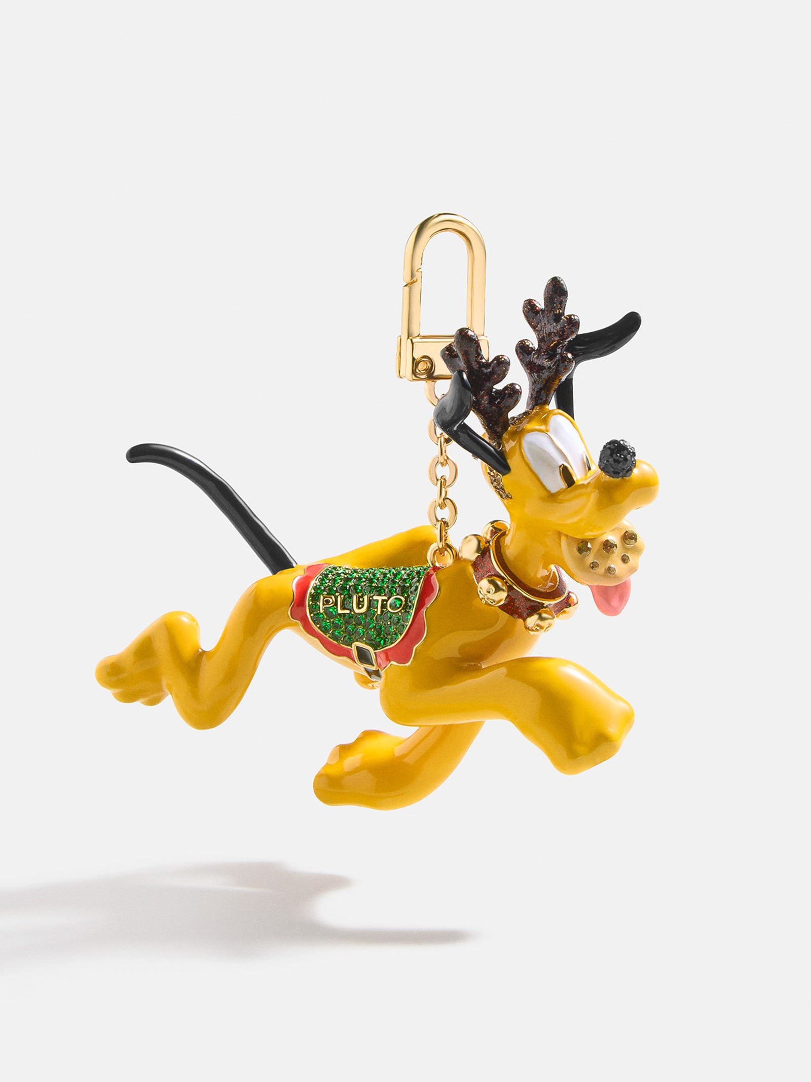 Disney Pluto Reindeer Bag Charm - Premium Holiday Accessory