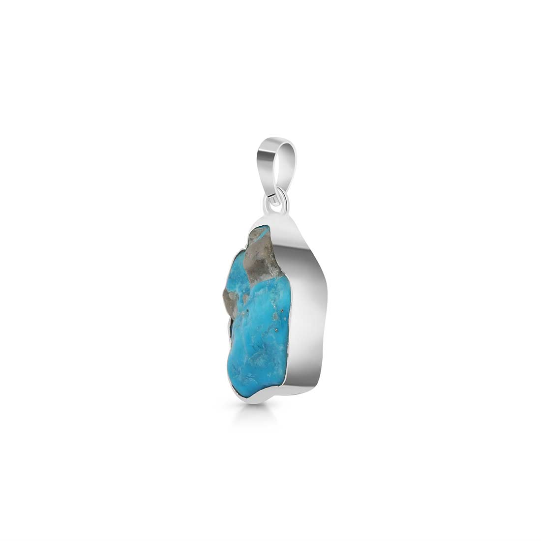 Premium Turquoise Rough Pendant - Authentic Sagacia Jewelry (TRQ-P-72)