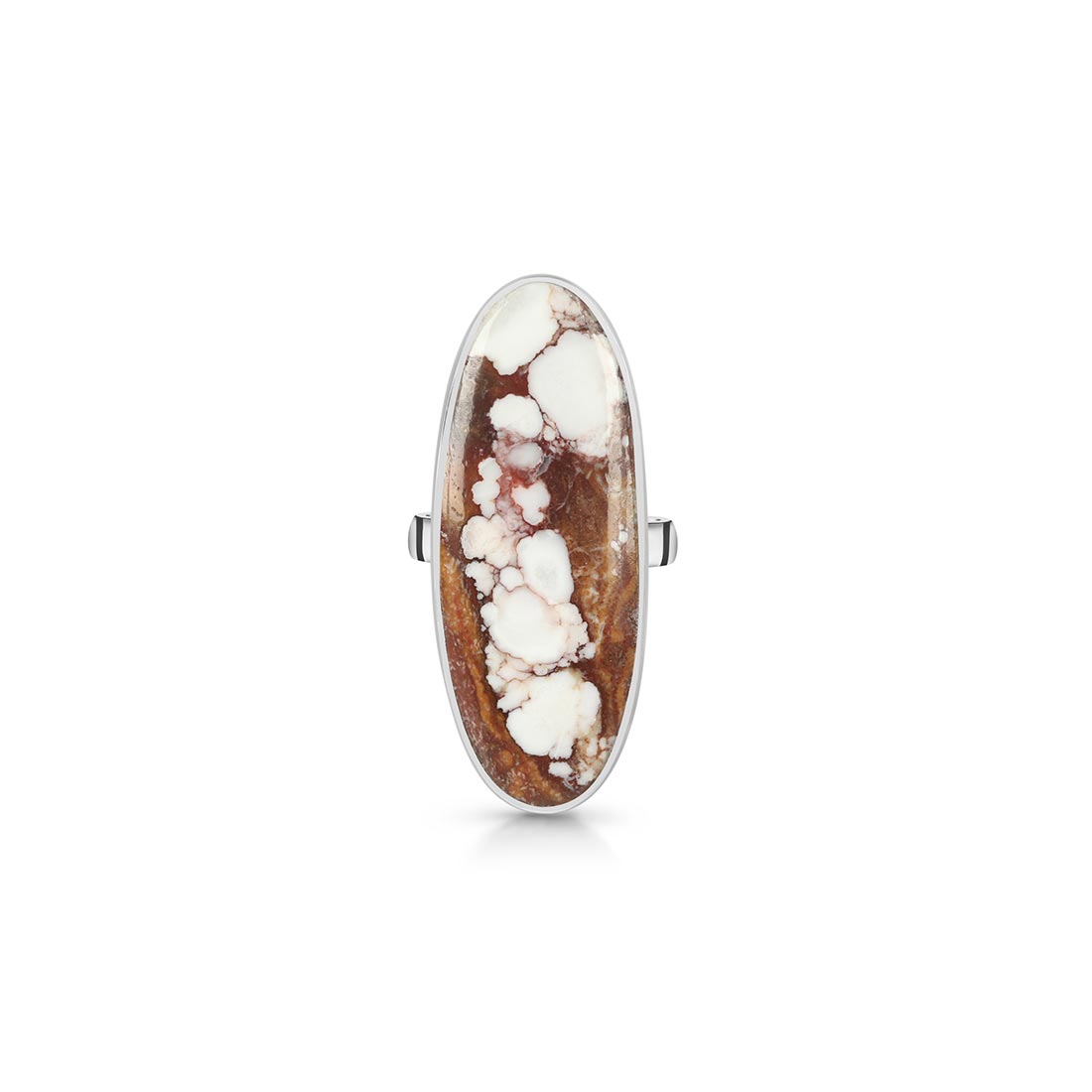 Premium Wild Horse Jasper Adjustable Ring - Ultimate Style & Comfort (WOJ-R-61)