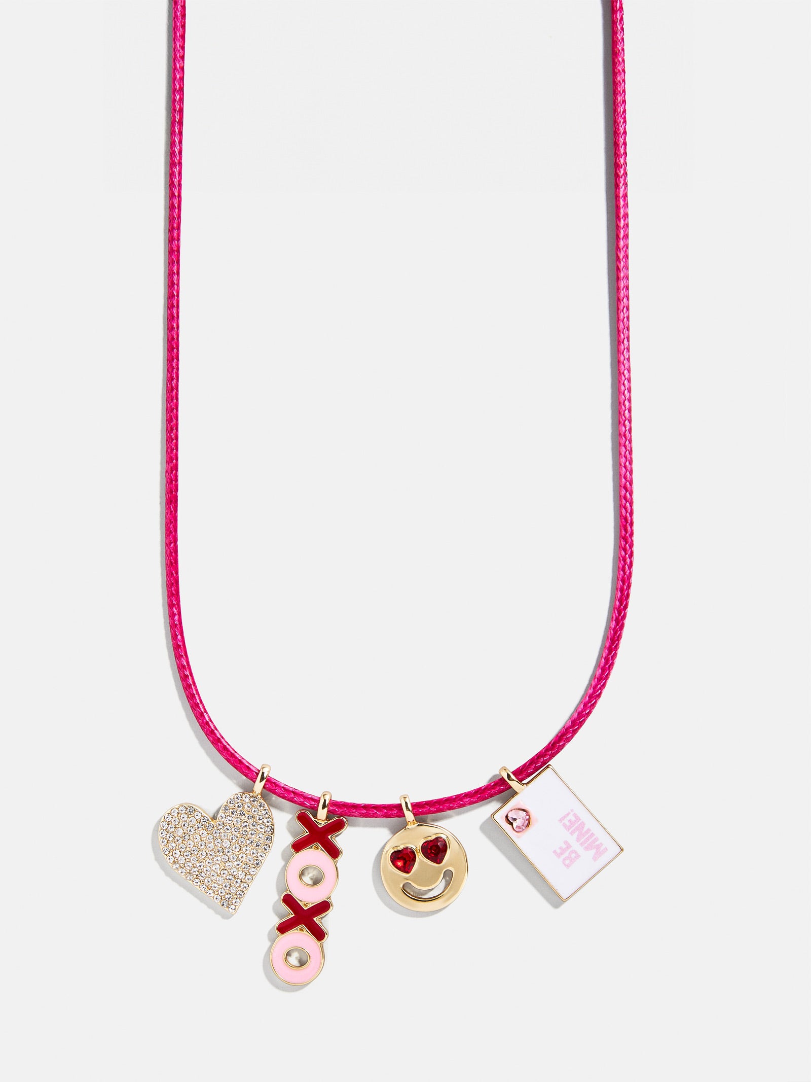 Premium Kids' Heartfelt Charm Necklace - Pink | Ultimate Gift for Little Sweethearts