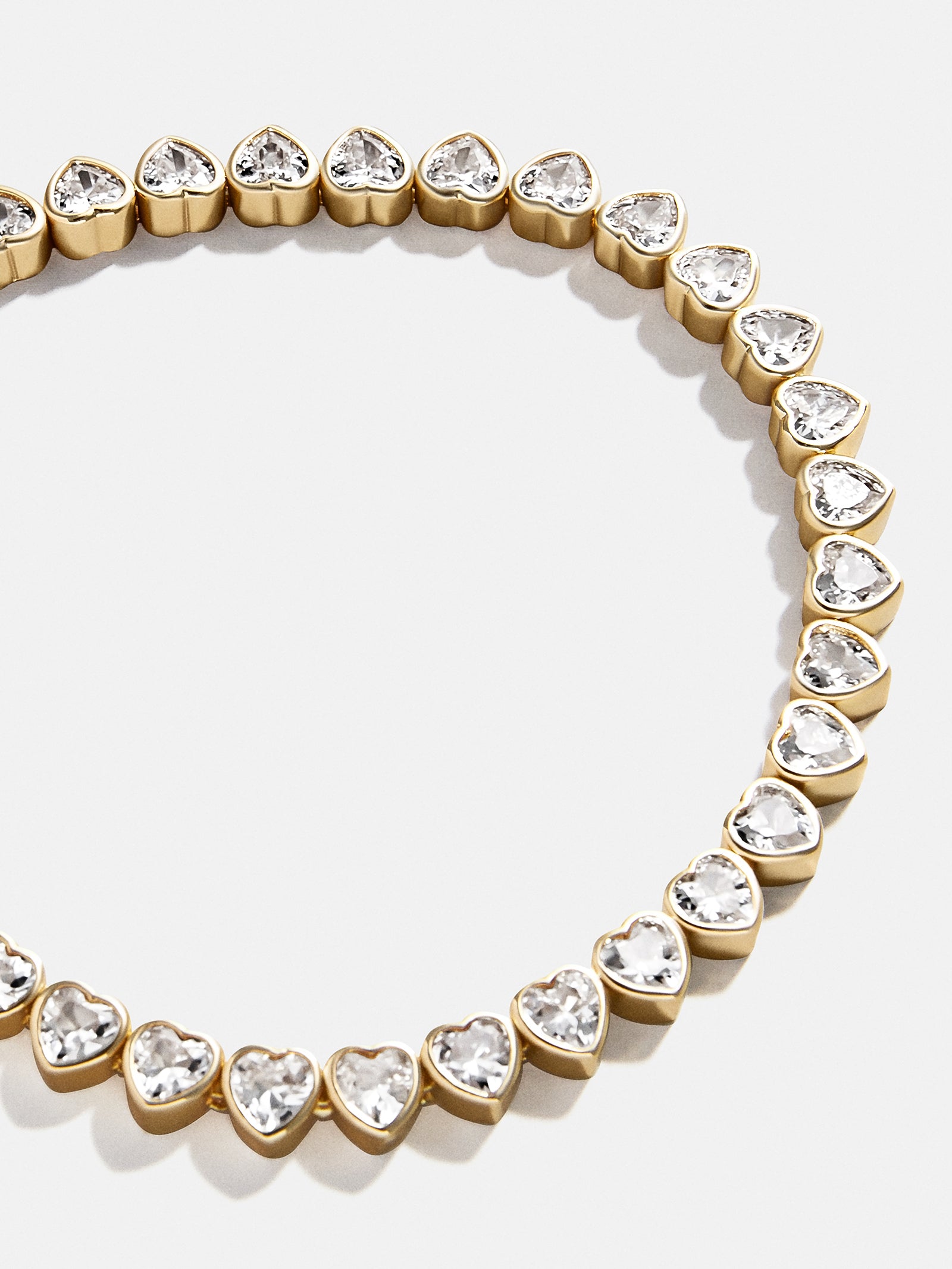 Premium Kali Tennis Bracelet - Gold/Pavé with Crystal Accents