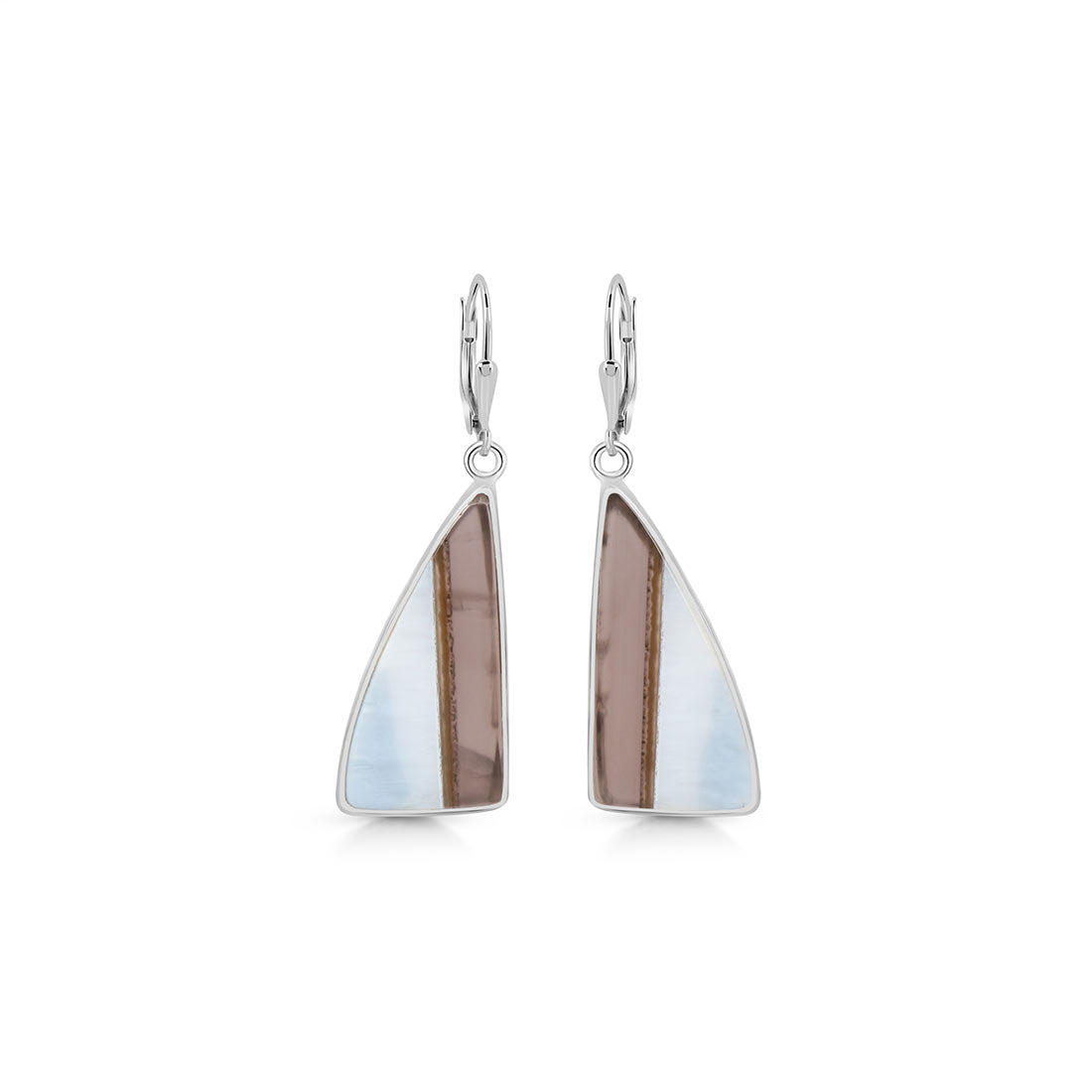 Premium Blue Opal Statement Earrings - Ultimate Elegance