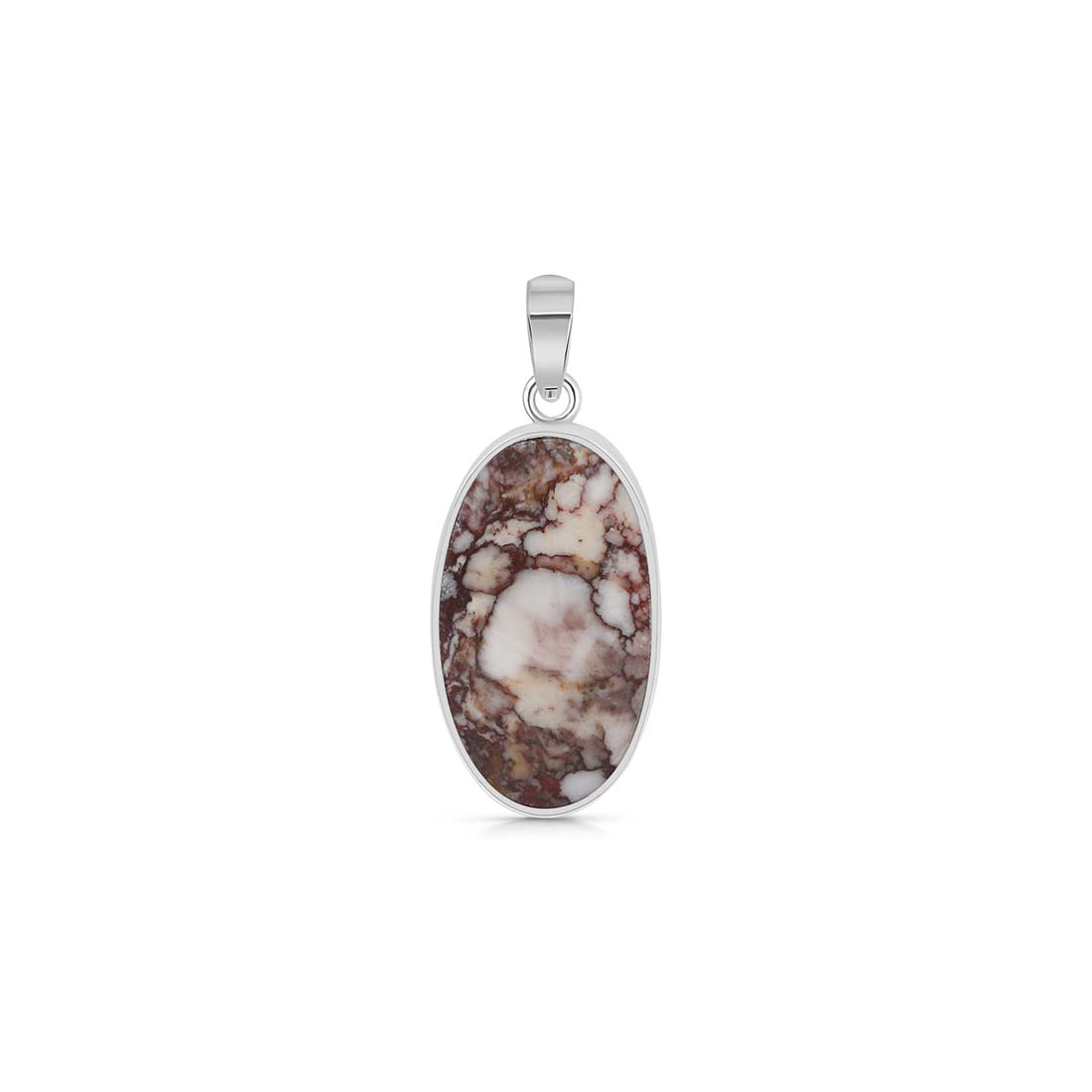 Premium Wild Horse Jasper Pendant - Ultimate Elegance (WOJ-P-12)