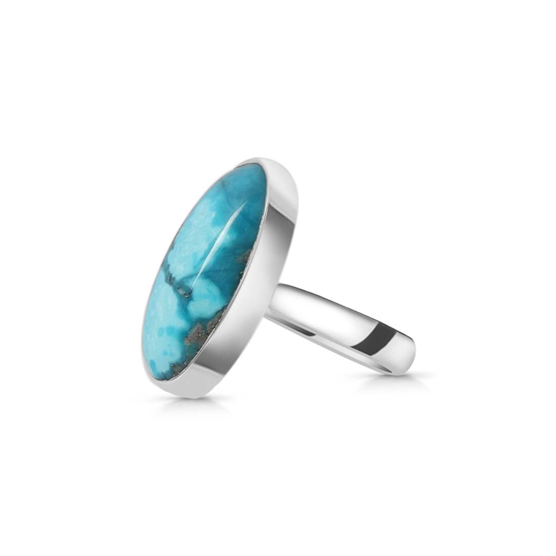 Premium Turquoise Adjustable Ring - Ultimate Style Statement