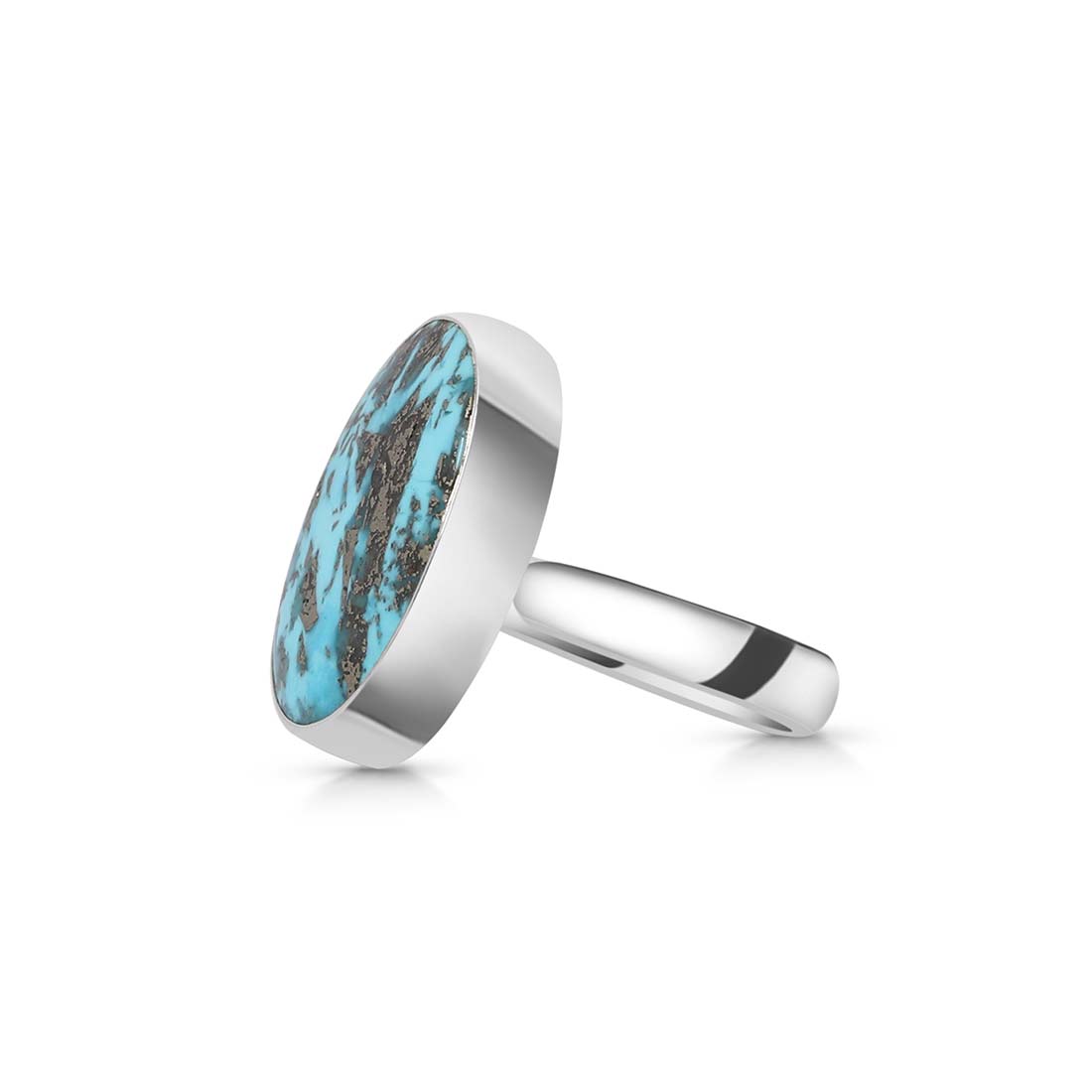 Premium Turquoise Adjustable Ring - Ultimate Elegance (TRQ-R-199)