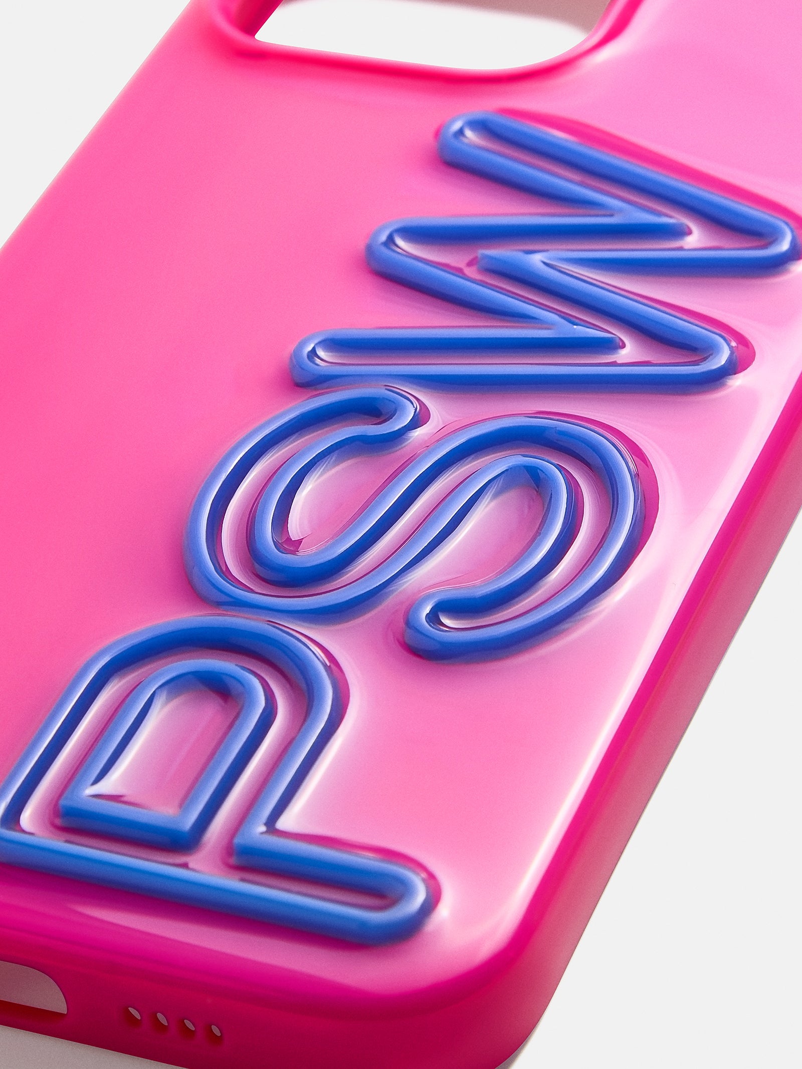 Ultimate Custom iPhone Case - Hot Pink & Cobalt | Premium Protection