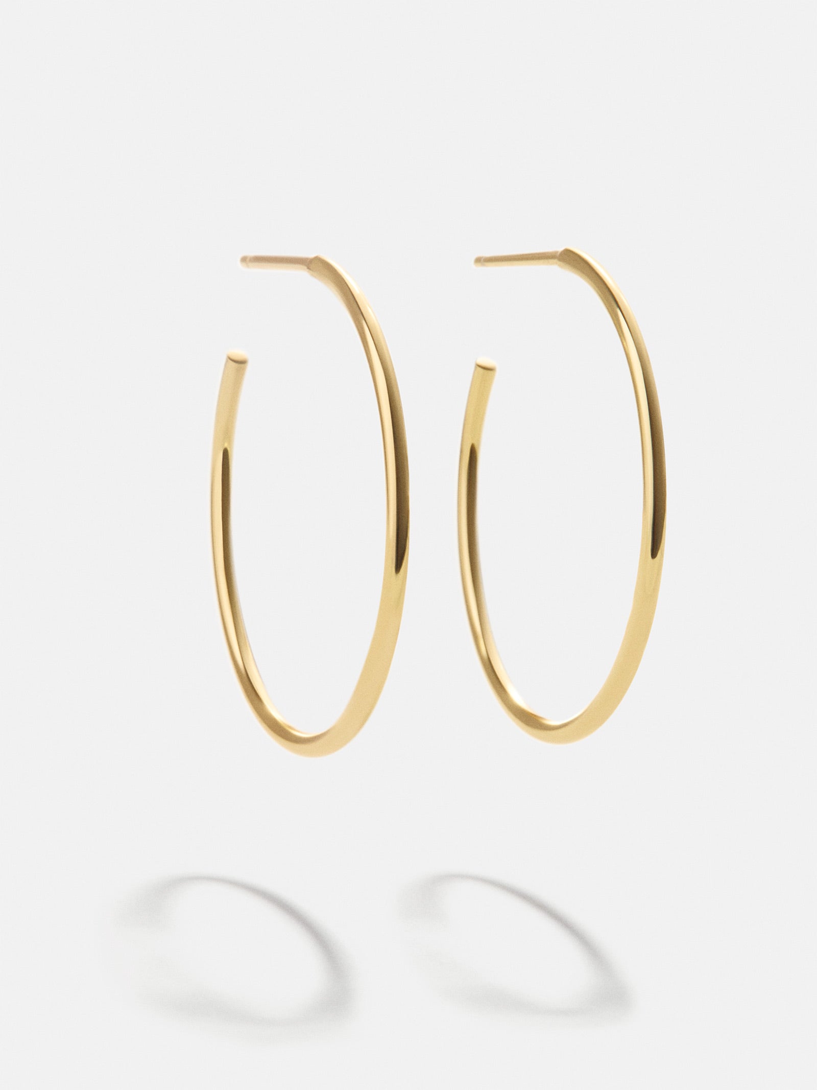 Premium Verbena 18K Gold Hoop Earrings - Ultimate Style Upgrade