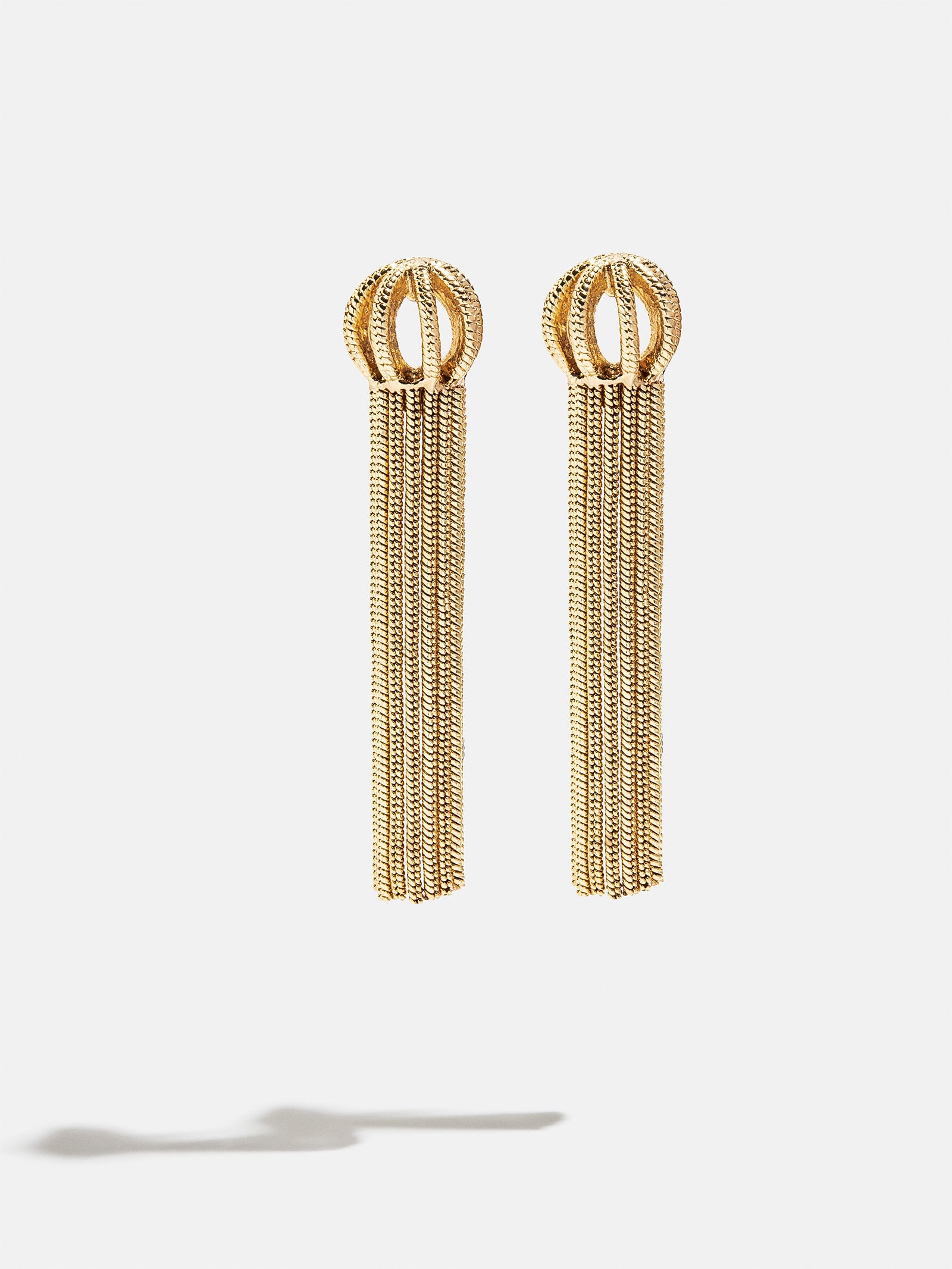 Premium Kalia Gold Tassel Earrings - Ultimate Elegance