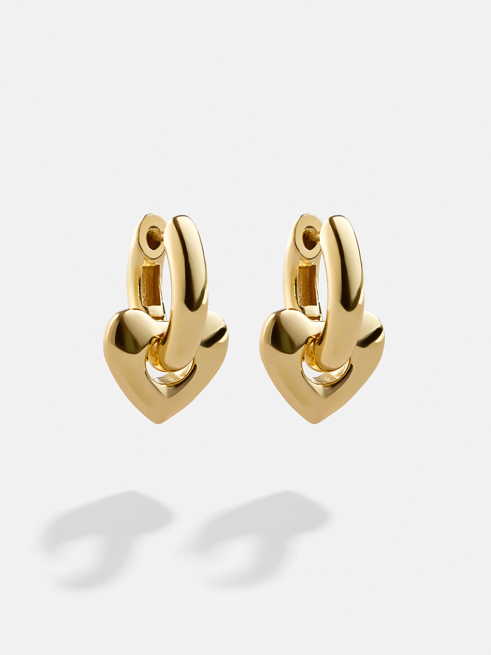 Premium Clarice Gold Huggie Earrings - Ultimate Love Statement