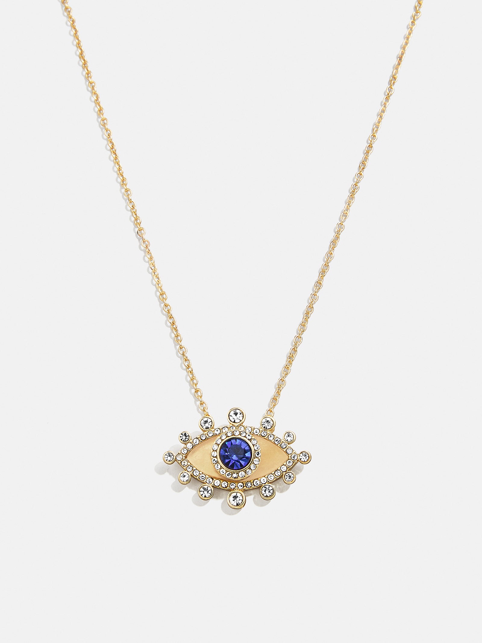 Premium Elena Evil Eye Necklace - Gold & Blue Protection