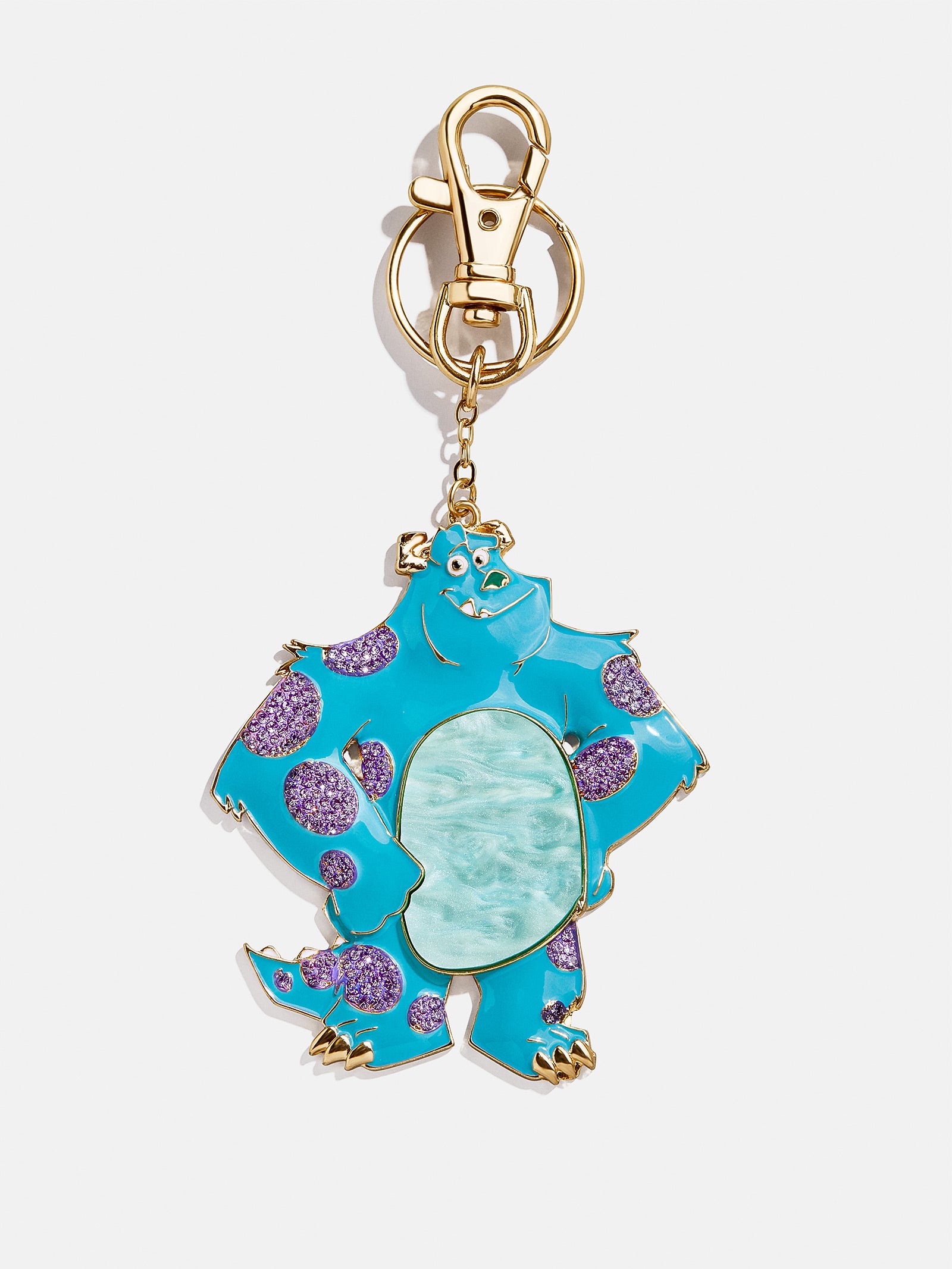 Premium Disney Monsters Inc Pixar 2D Sully Bag Charm - Ultimate Fan Accessory