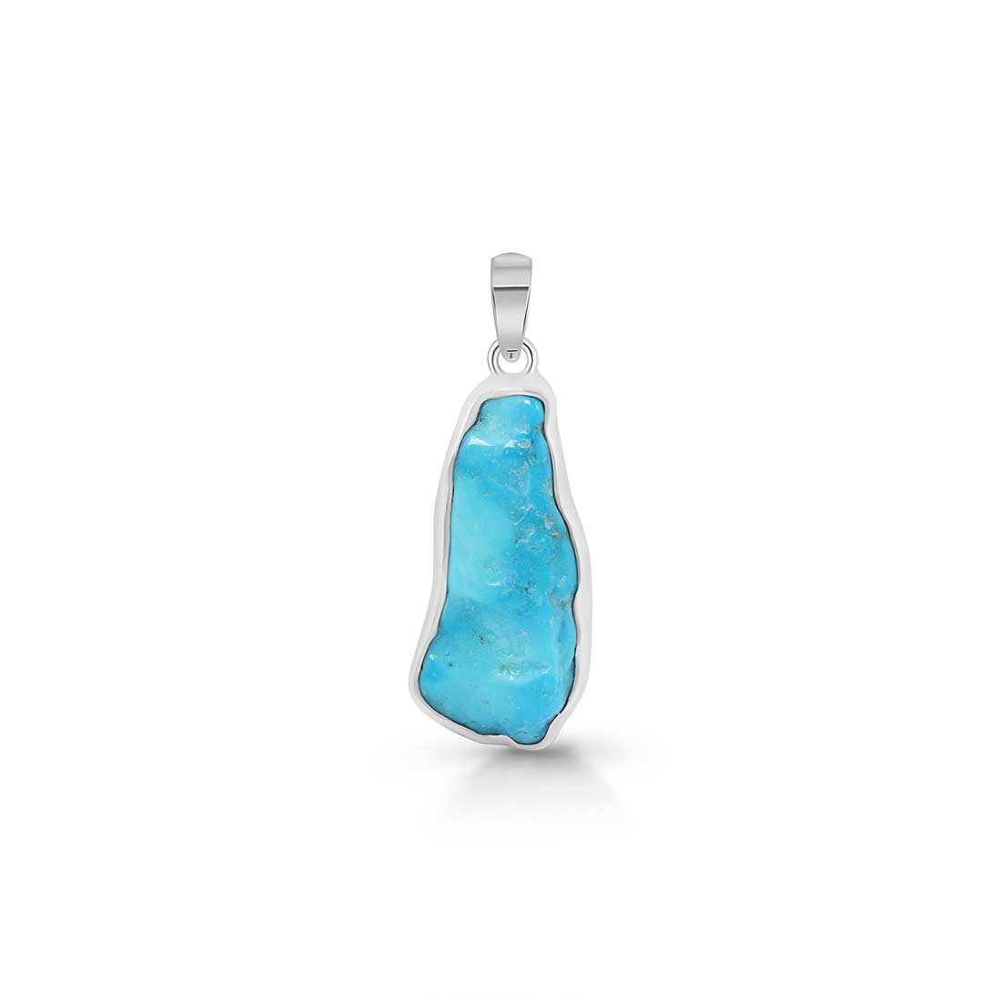 Premium Turquoise Rough Pendant - Authentic Sagacia Jewelry (TRQ-P-73)