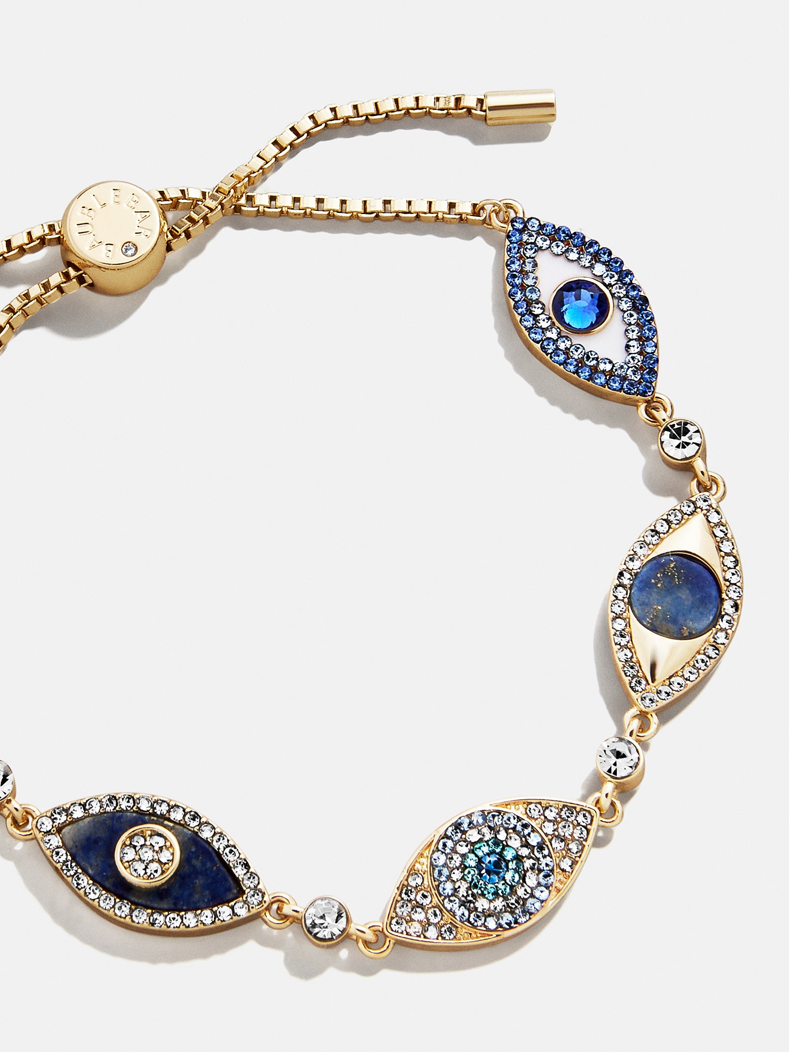 Premium Ojo Bracelet - Gold/Blue | Ultimate Protection & Style