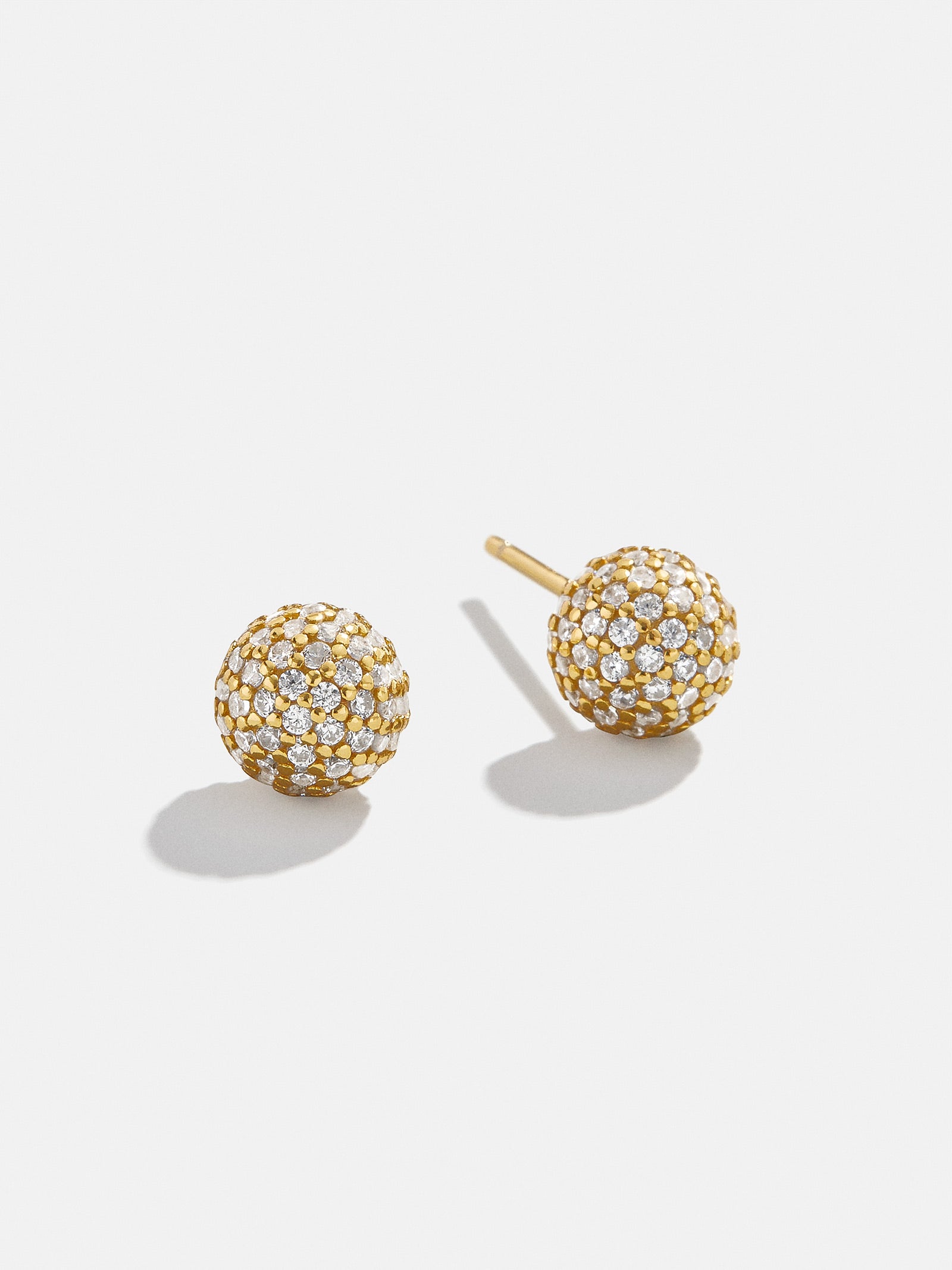 Premium Dorothea 18K Gold Pavé Earrings - Ultimate Luxury