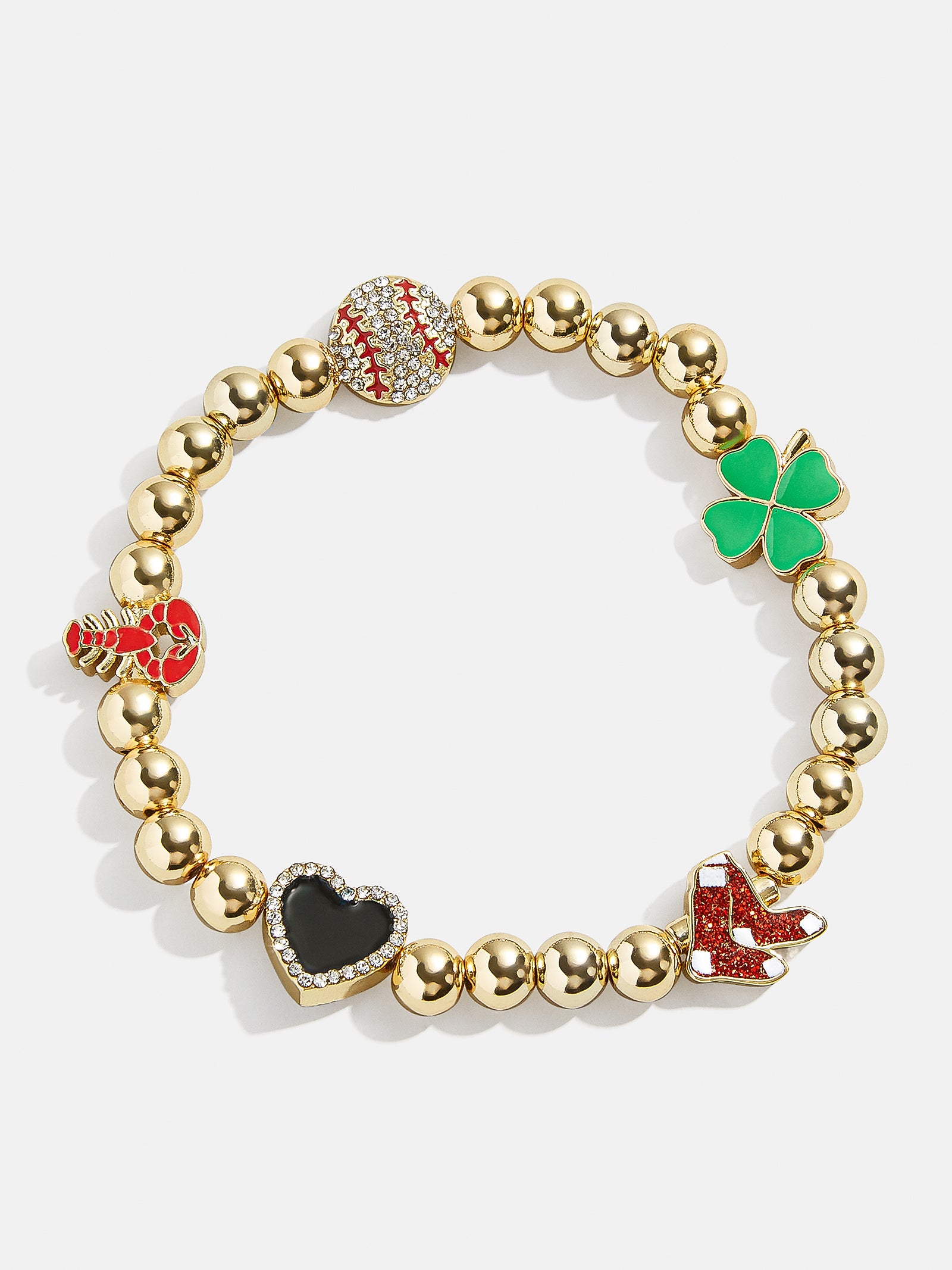 Premium MLB Pisa Charm Bracelet - Boston Red Sox | Ultimate Fan Accessory