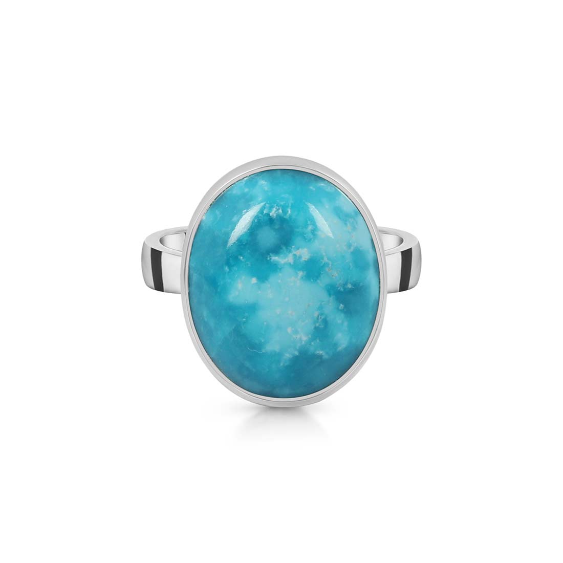 Premium Turquoise Statement Ring - Adjustable & Handmade