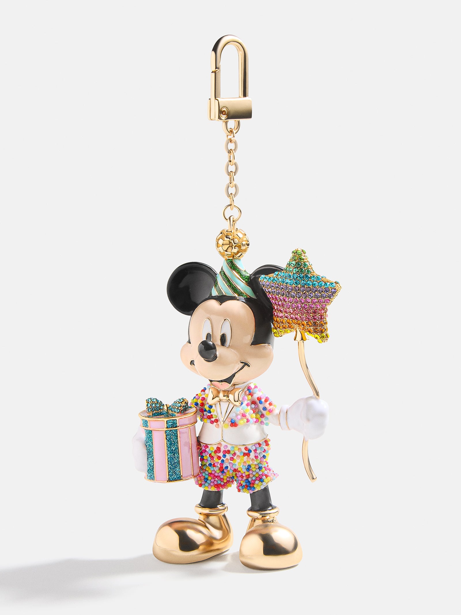 Premium Disney Mickey Mouse Celebration Bag Charm - Ultimate Party Accessory