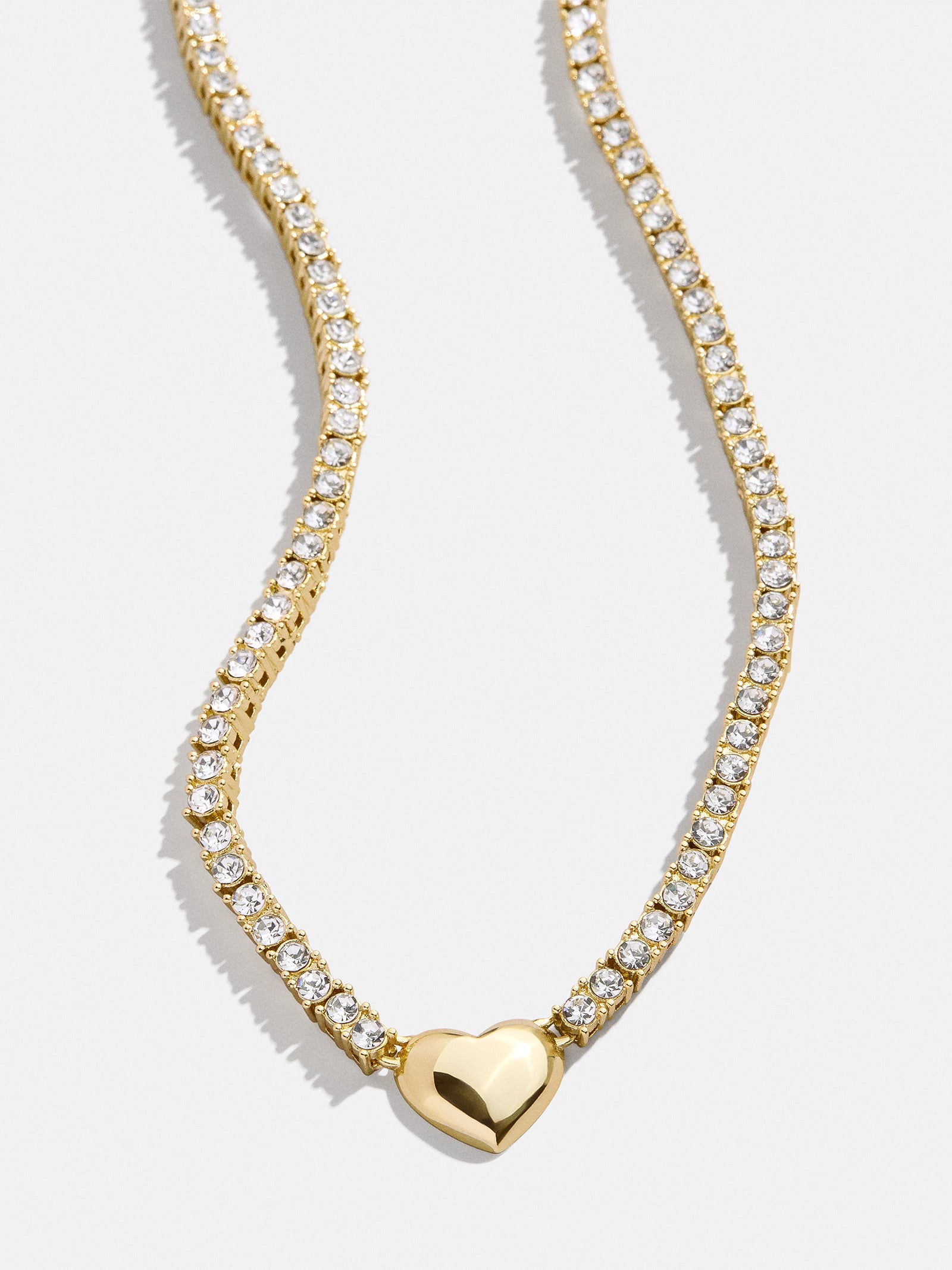 Premium Heart Tennis Necklace - Ultimate Style Statement