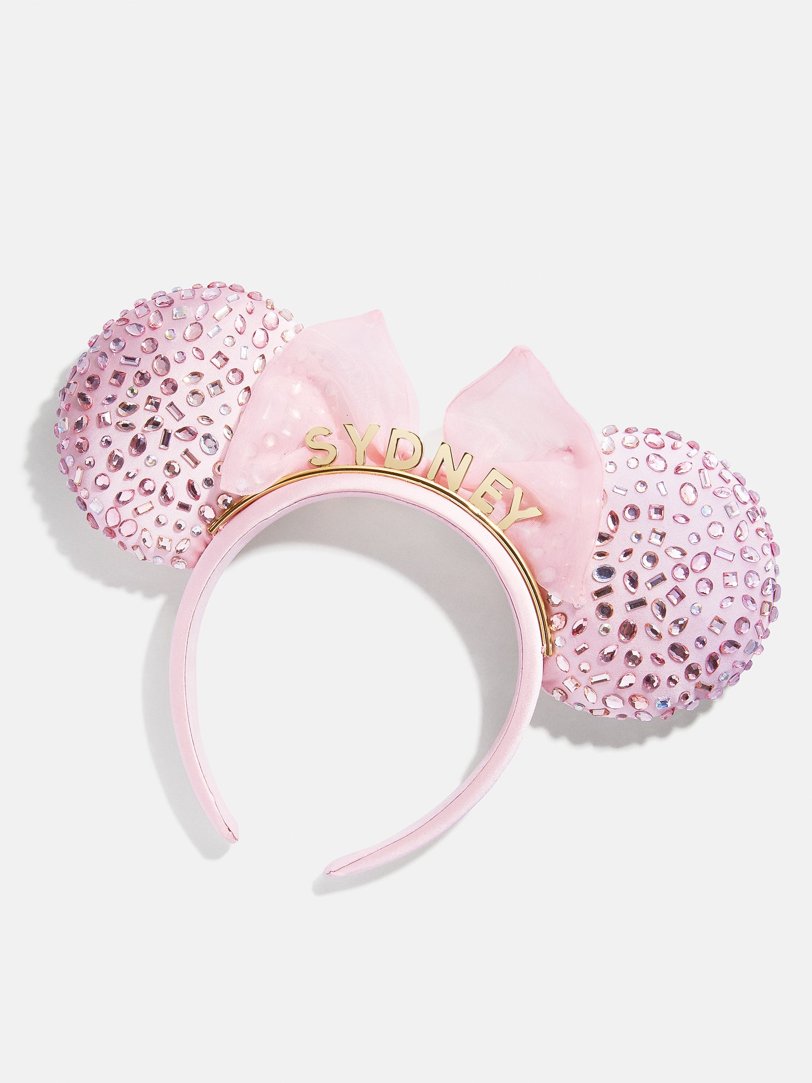 Premium Disney Minnie Mouse Custom Soft Pink Ears Headband - Ultimate Customization