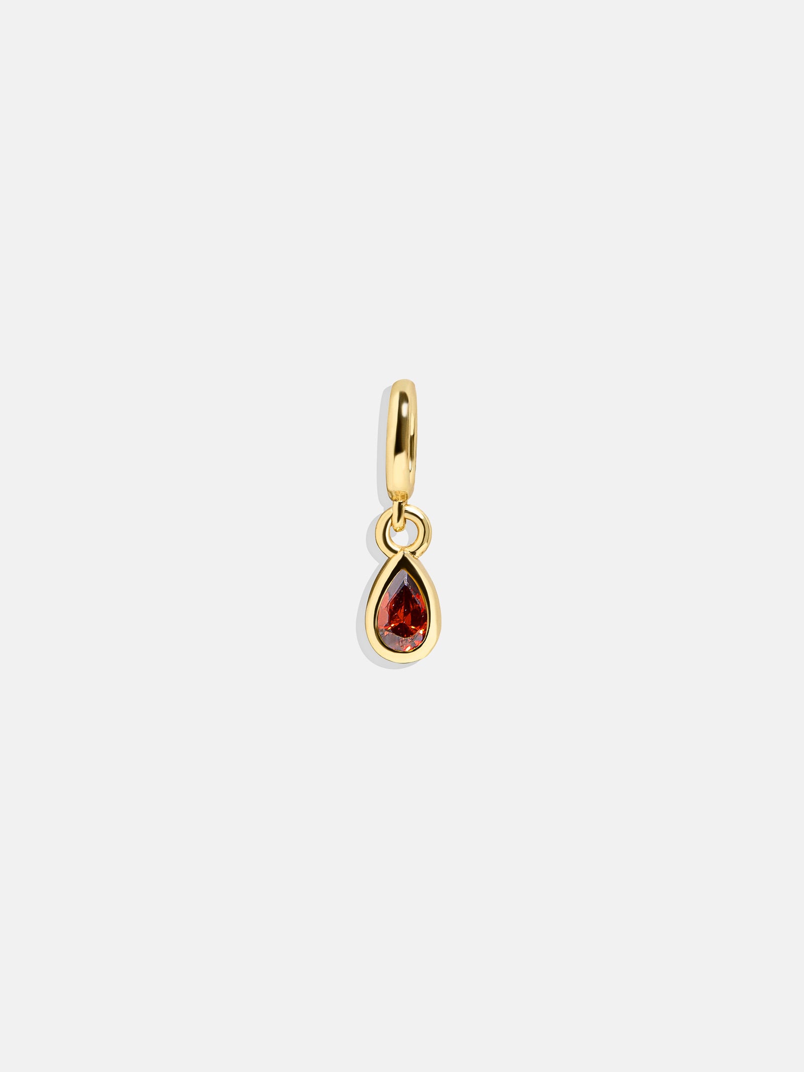 Premium Ruby Birthstone Cluster Charm