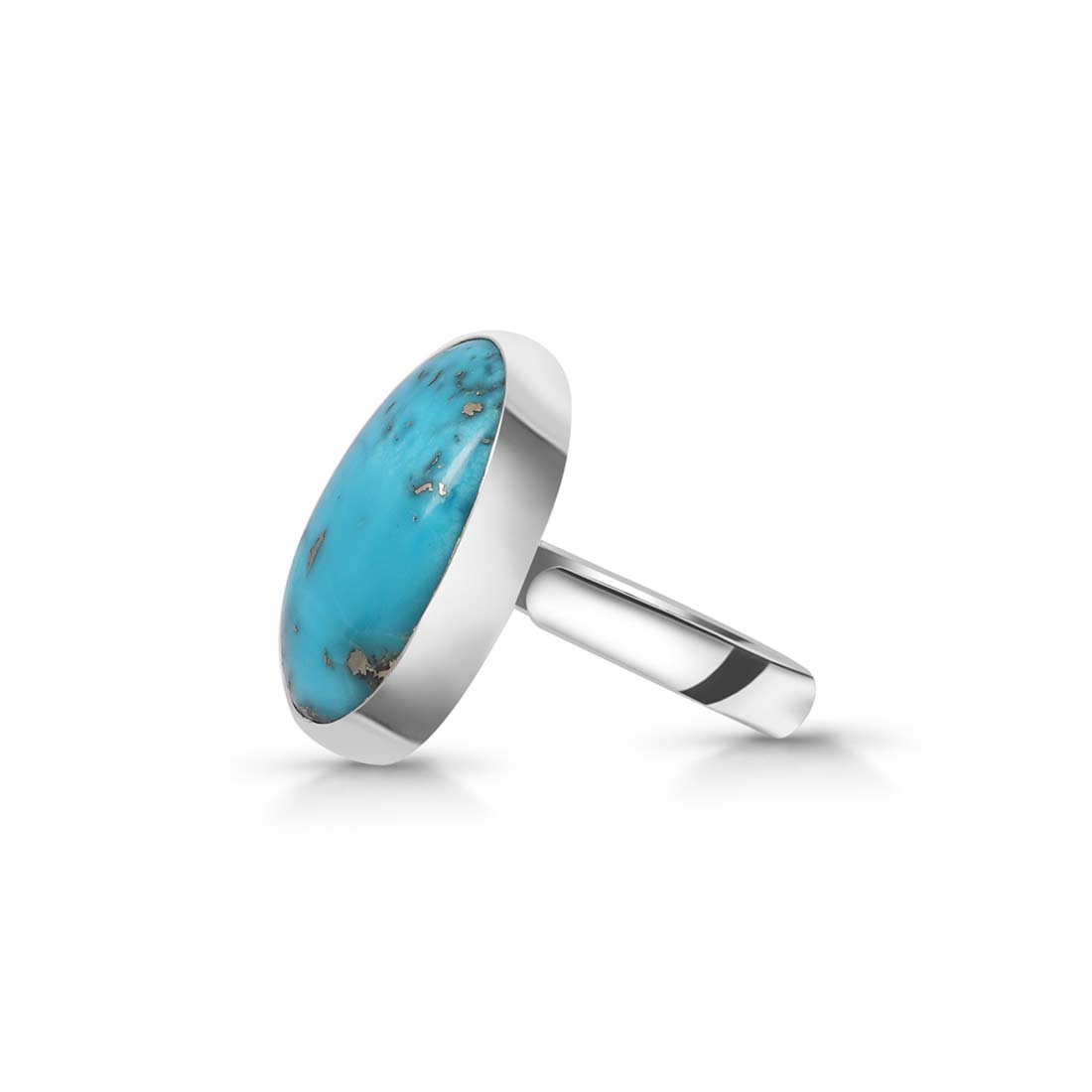 Premium Turquoise Adjustable Ring - Ultimate Statement Piece (TRQ-R-164)